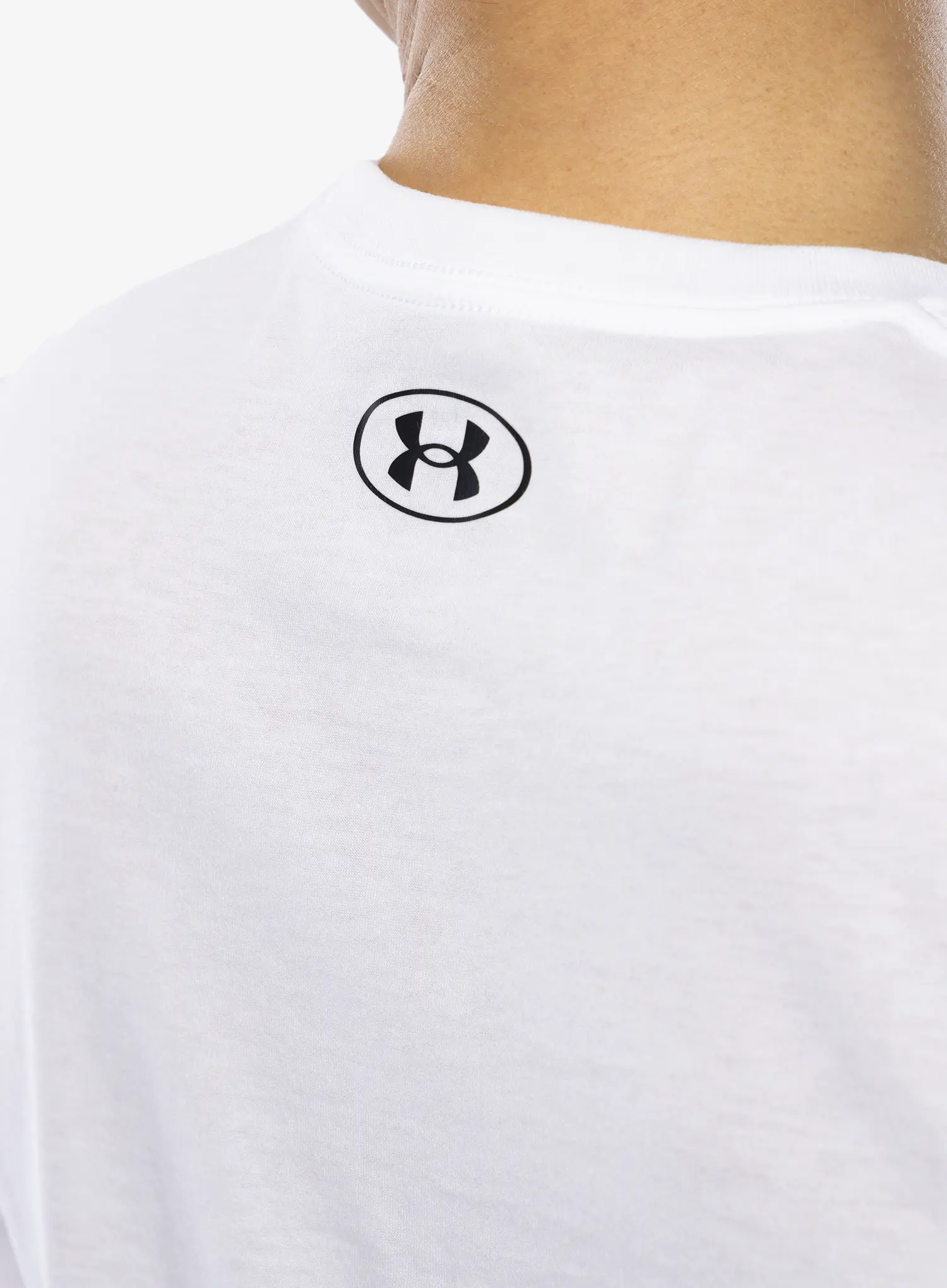 Majica z dolgimi rokavi Under Armour Sportstyle Left Chest LS - white/black