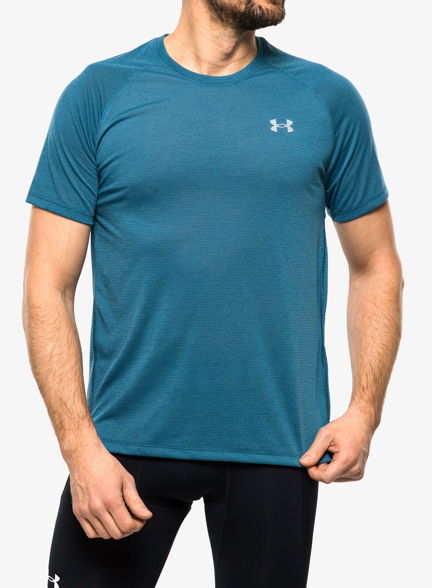 Moška tekaška majica Under Armour Streaker Tee - static blue/reflective