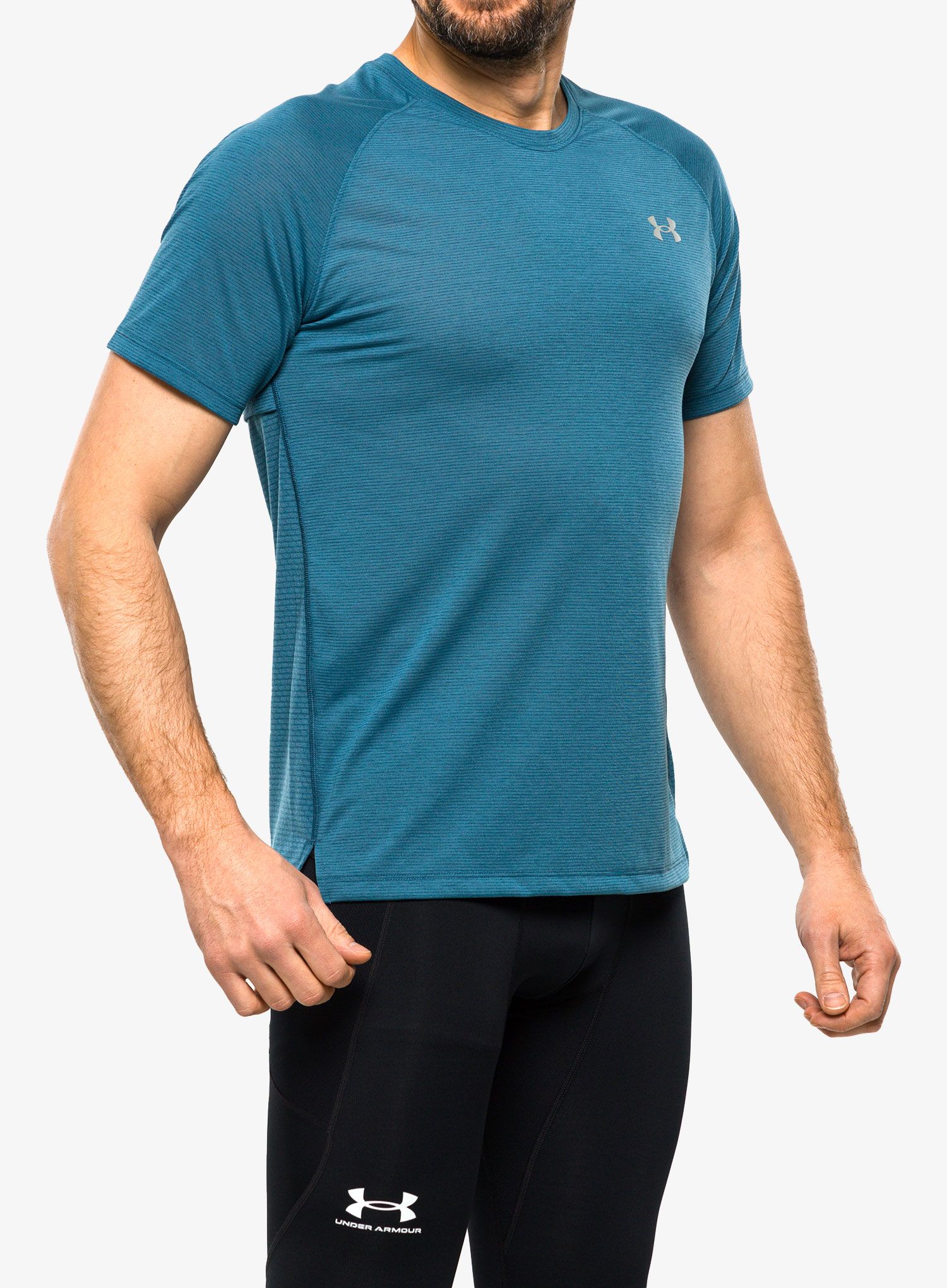 Moška tekaška majica Under Armour Streaker Tee - static blue/reflective