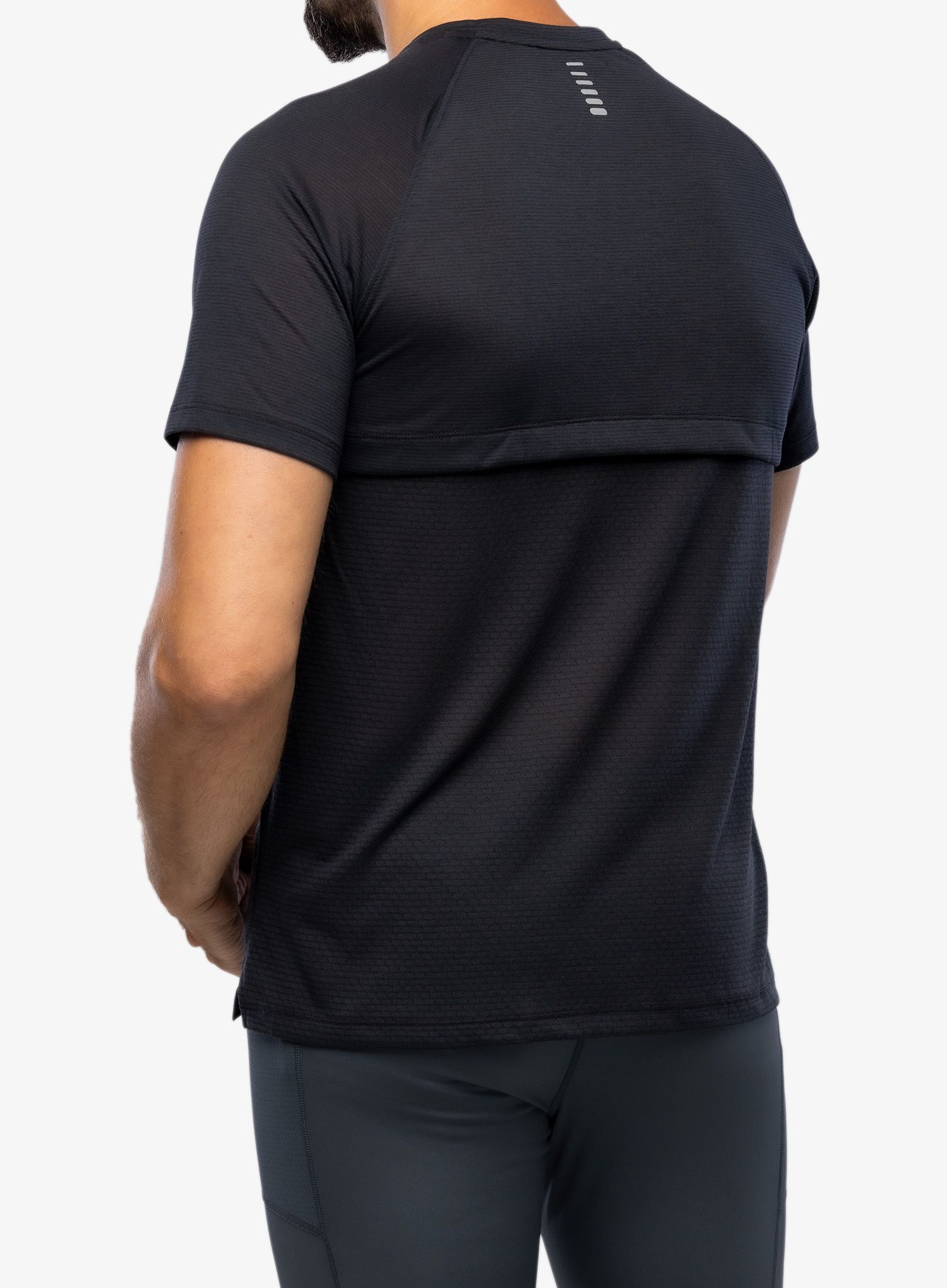 Majica za tek Under Armour Streaker Tee - black/reflective