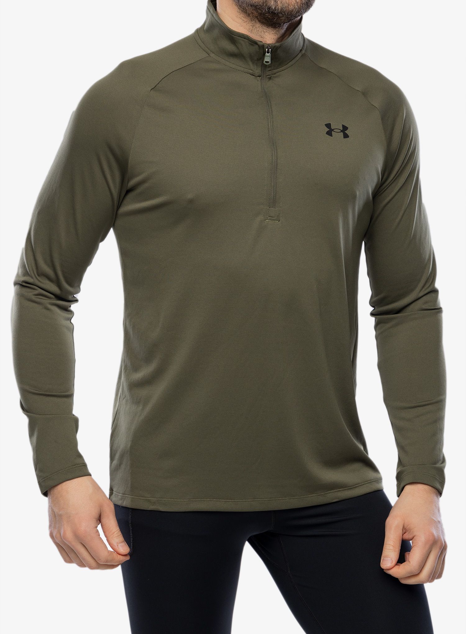 Jopica Under Armour Tech 2.0 1/2 Zip Long Sleeve - marine od green/black