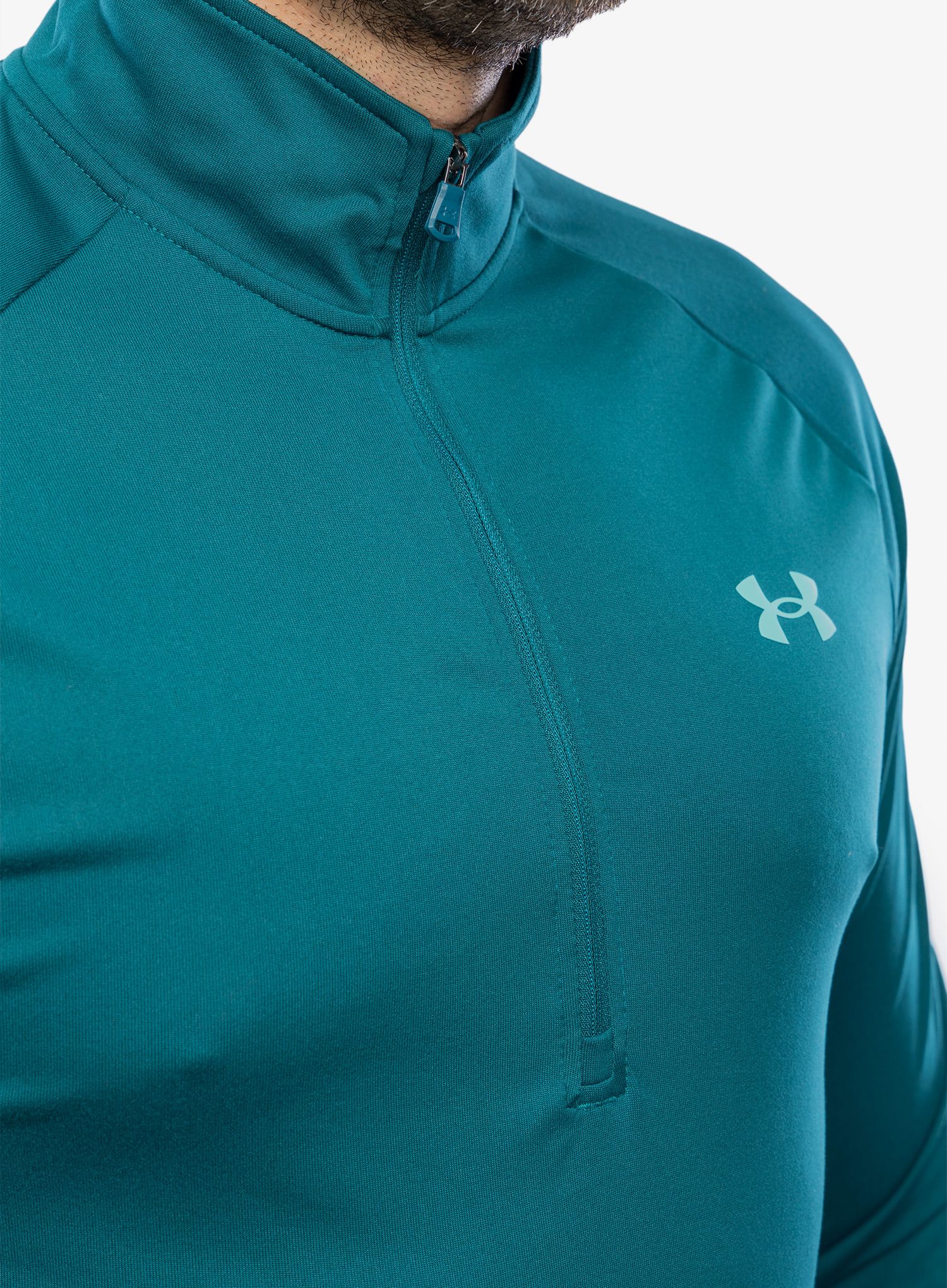 Jopica Under Armour Tech 2.0 1/2 Zip Long Sleeve - hydro teal/radial turquoise