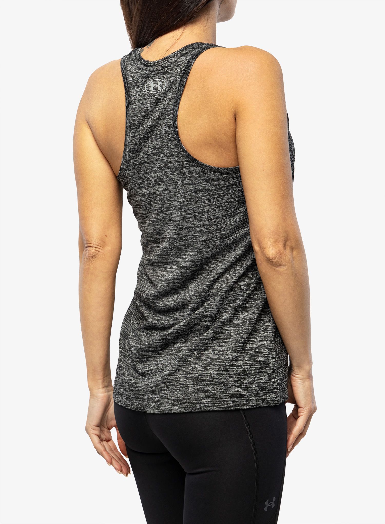 Ženski top Under Armour Tech Twist Tank - black/metallic silver