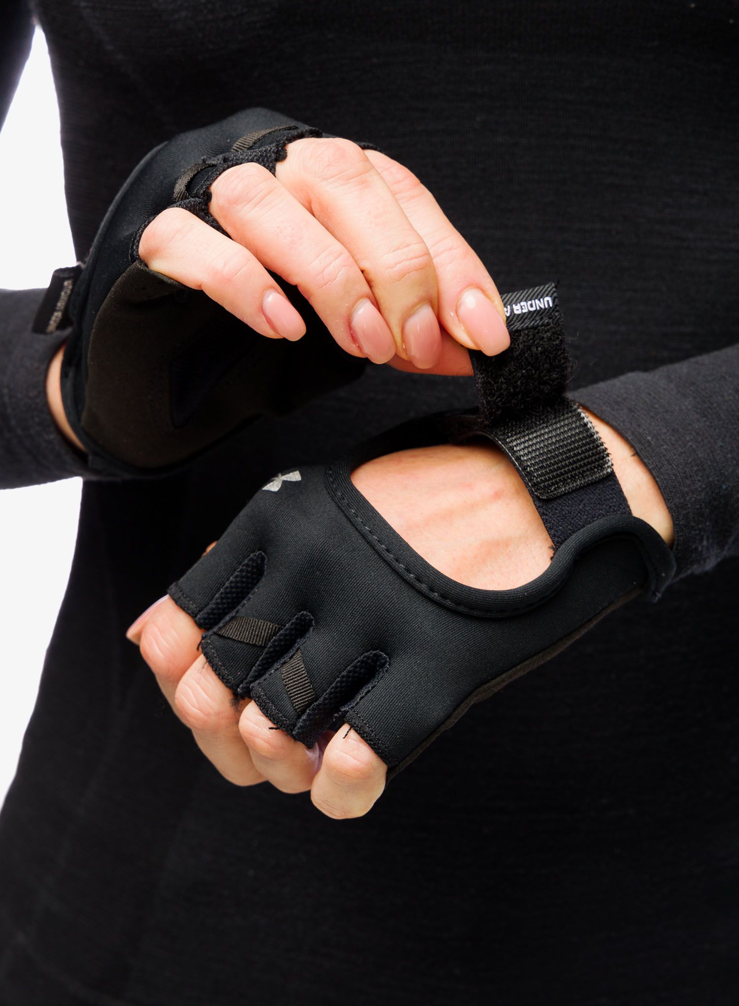 Ženske rokavice Under Armour Training Gloves - black/silver