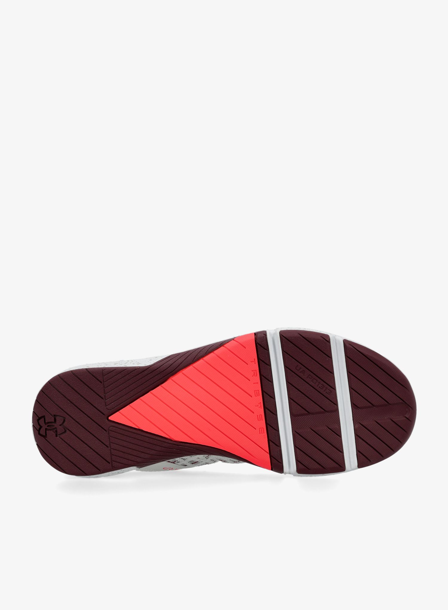 Moški čevlji Under Armour TriBase Reign 5 - white clay/deep red/beta