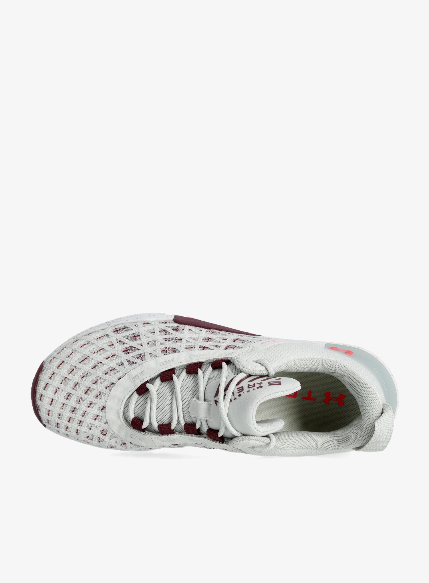 Moški čevlji Under Armour TriBase Reign 5 - white clay/deep red/beta