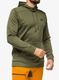 Jopica s kapuco Under Armour UA Armour Fleece Hoodie - marine OD green/black