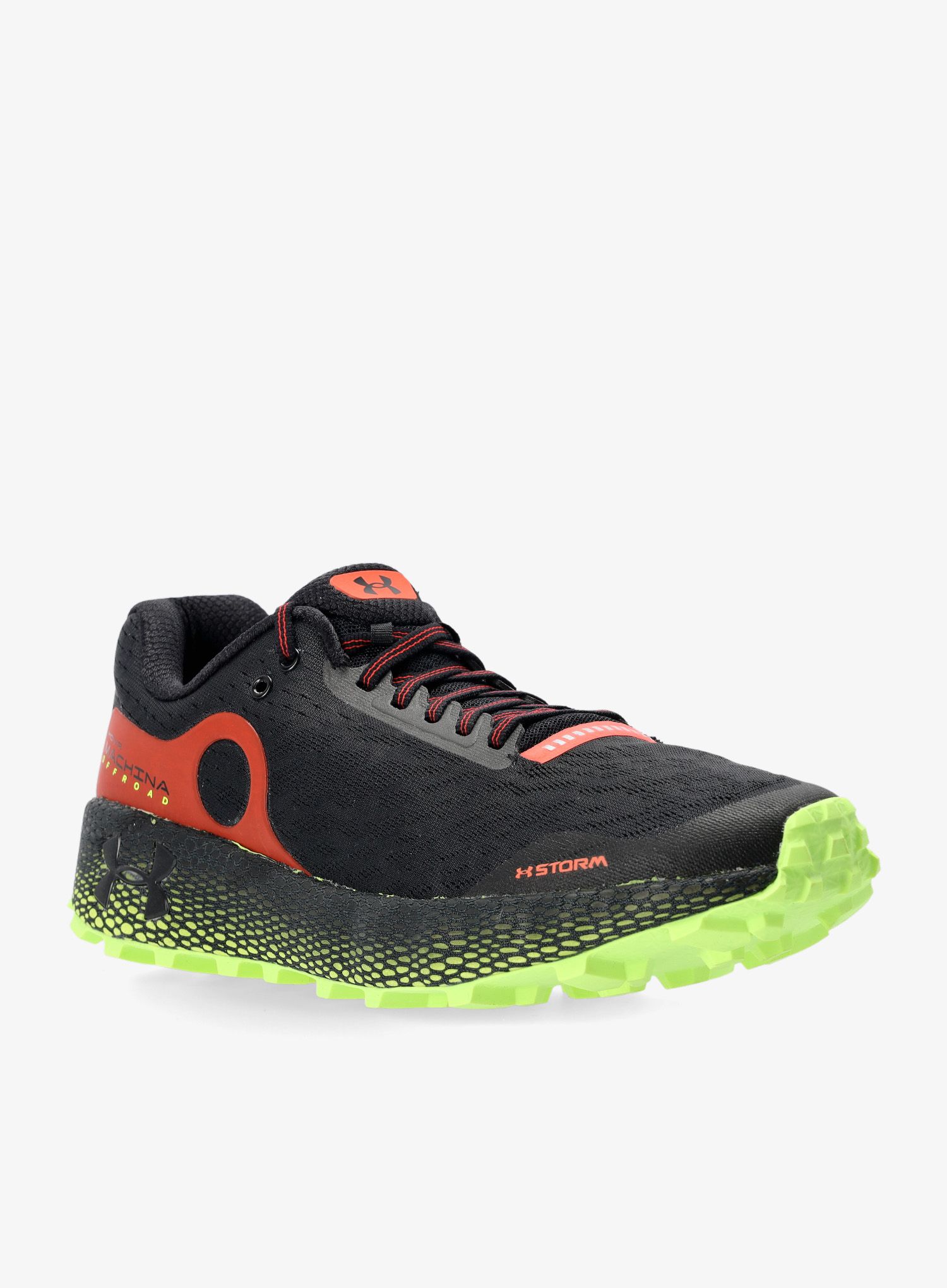Trail tekaški čevlji Under Armour HOVR Machina Off Road - black/black/high-vis yellow