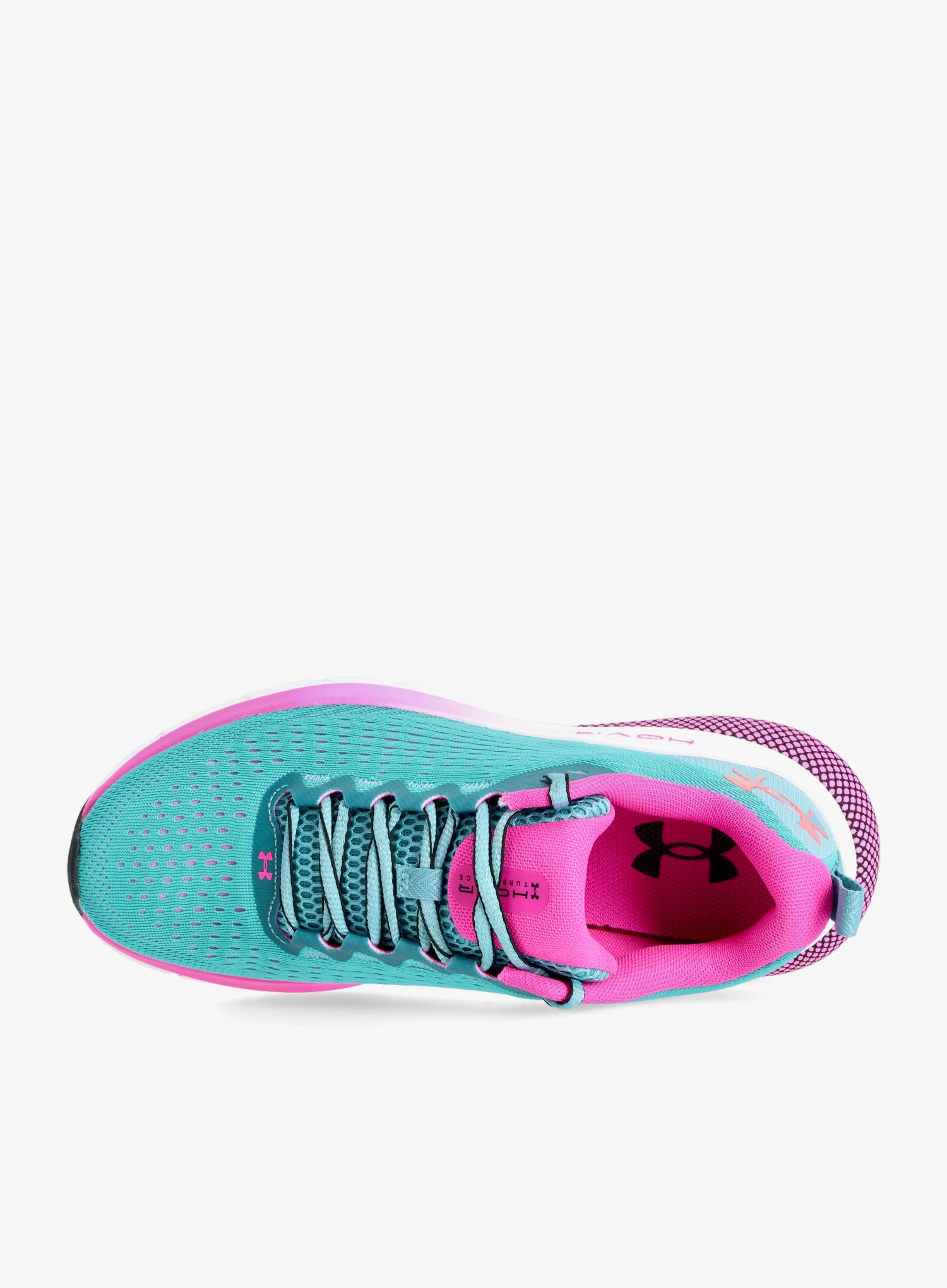 Ženski tekaški čevlji Under Armour HOVR Turbulence - still water/rebel pink/r. pink