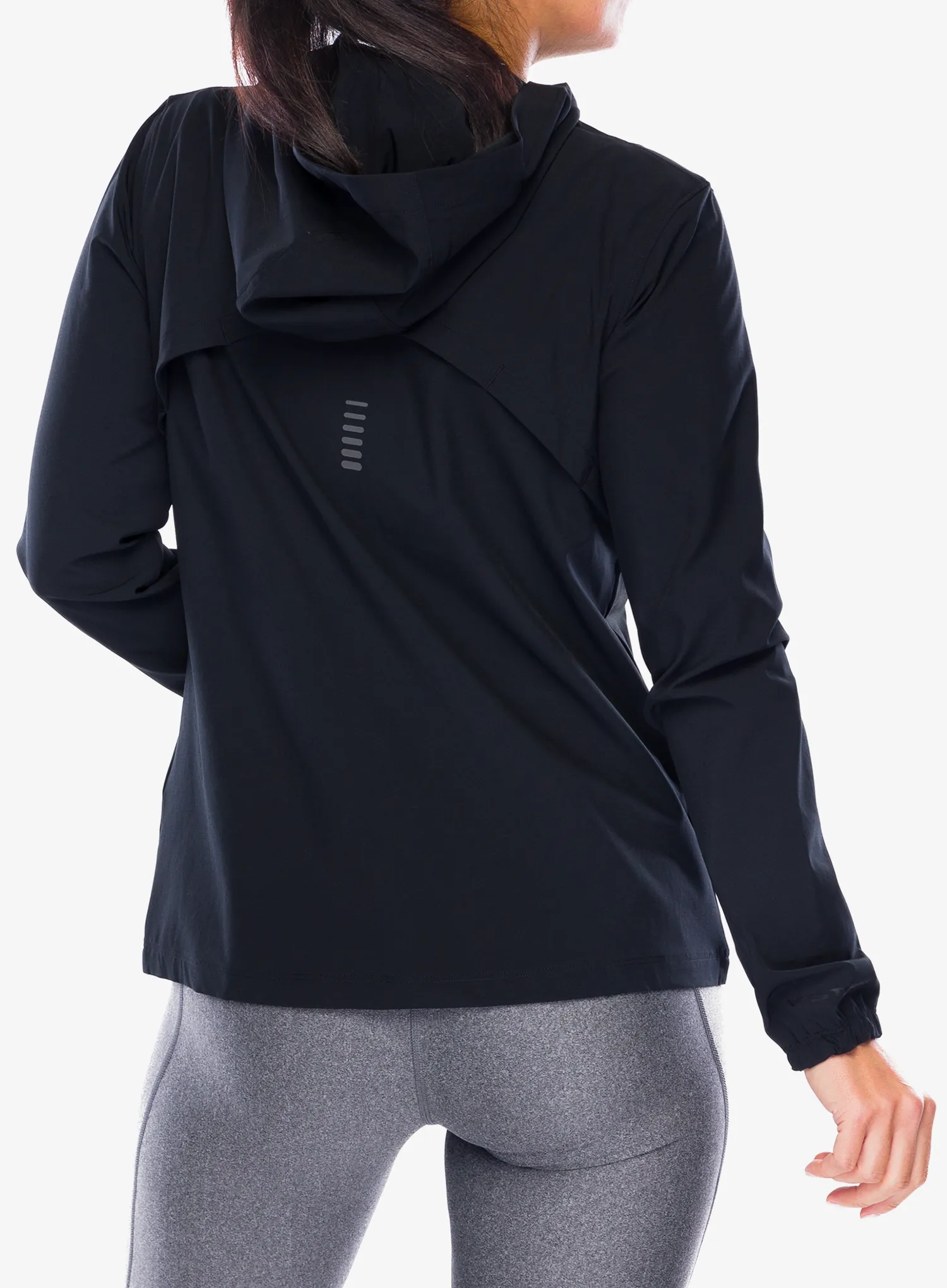 Ženska tekaška jakna Under Armour UA OutRun The Storm Jacket - black/reflective/reflective