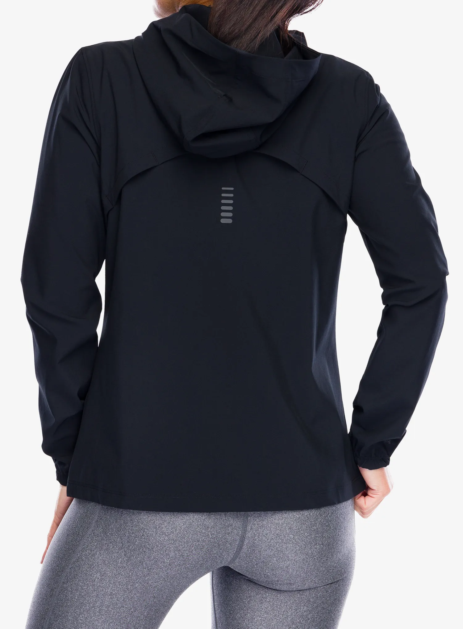 Ženska tekaška jakna Under Armour UA OutRun The Storm Jacket - black/reflective/reflective