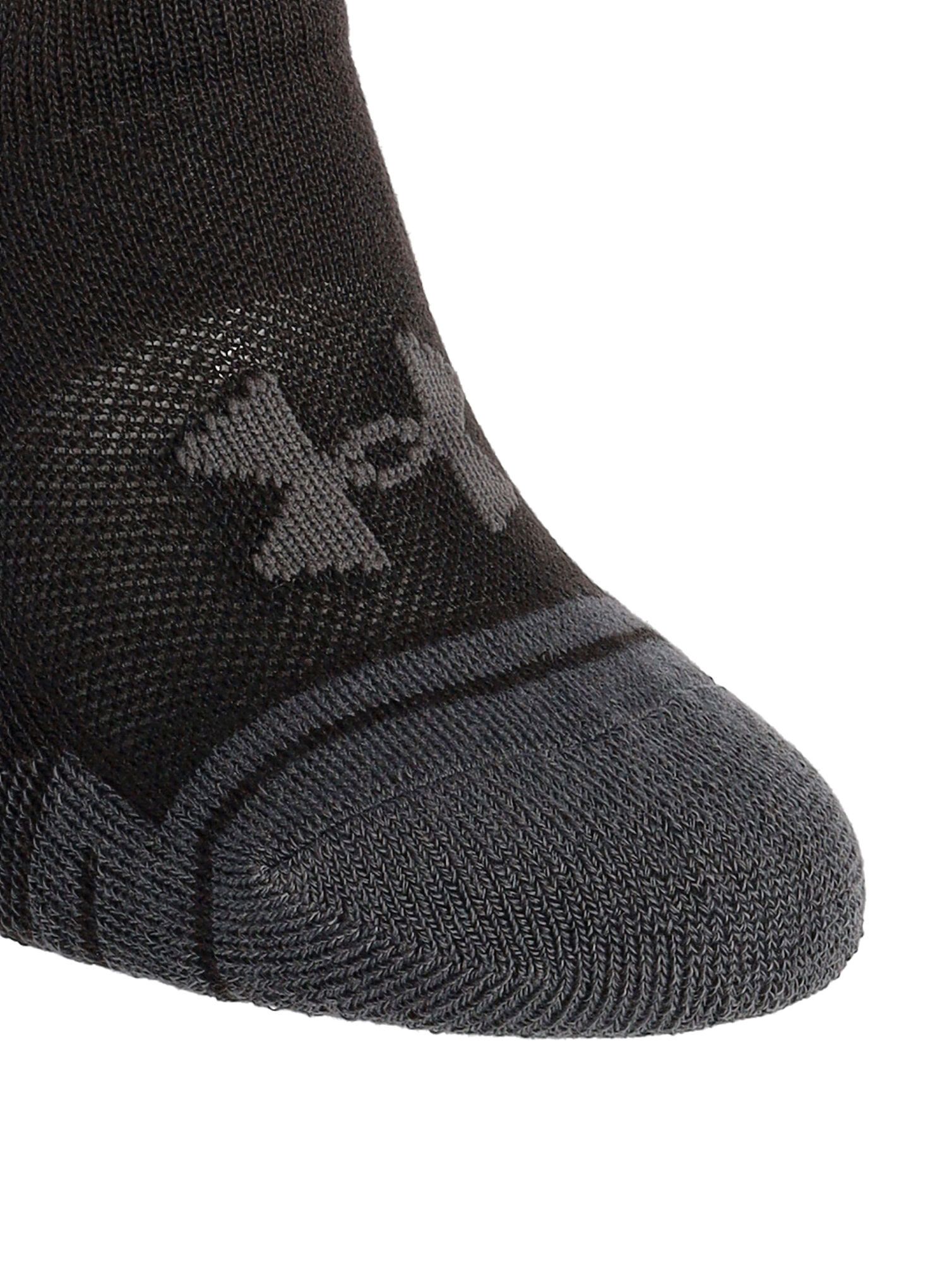 Nogavice Under Armour UA Performance Tech 3-Pack Ultra Low Tab - black/black/jet gray