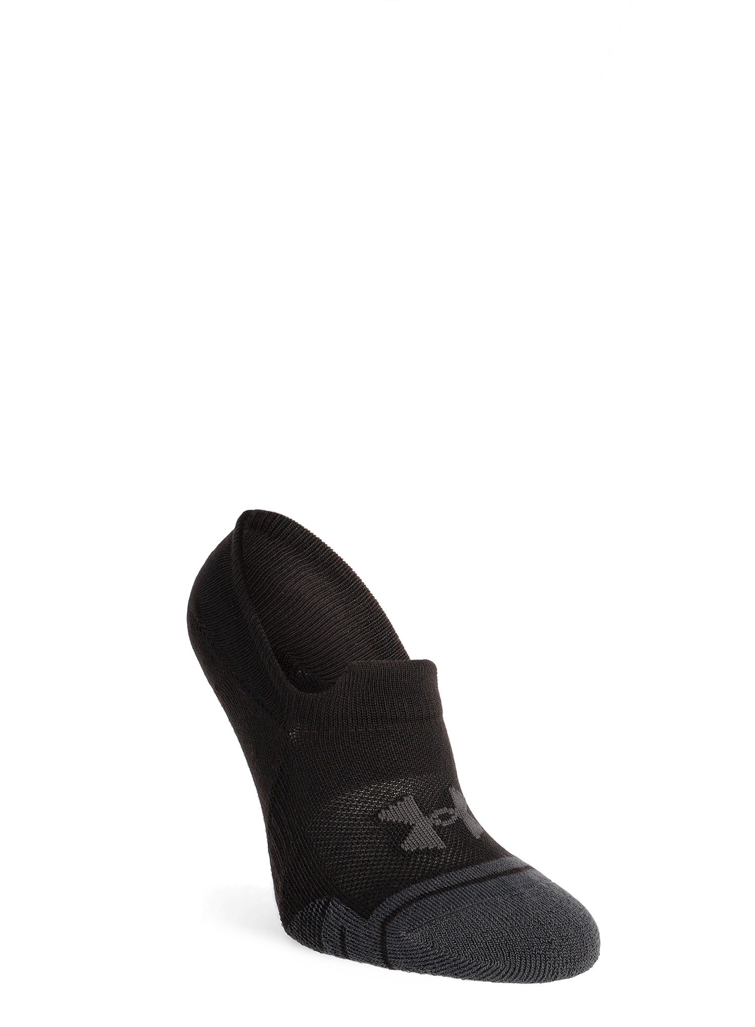 Nogavice Under Armour UA Performance Tech 3-Pack Ultra Low Tab - black/black/jet gray
