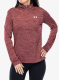 Ženska jopica Under Armour UA Tech Twist 1/2 Zip - cardinal/white