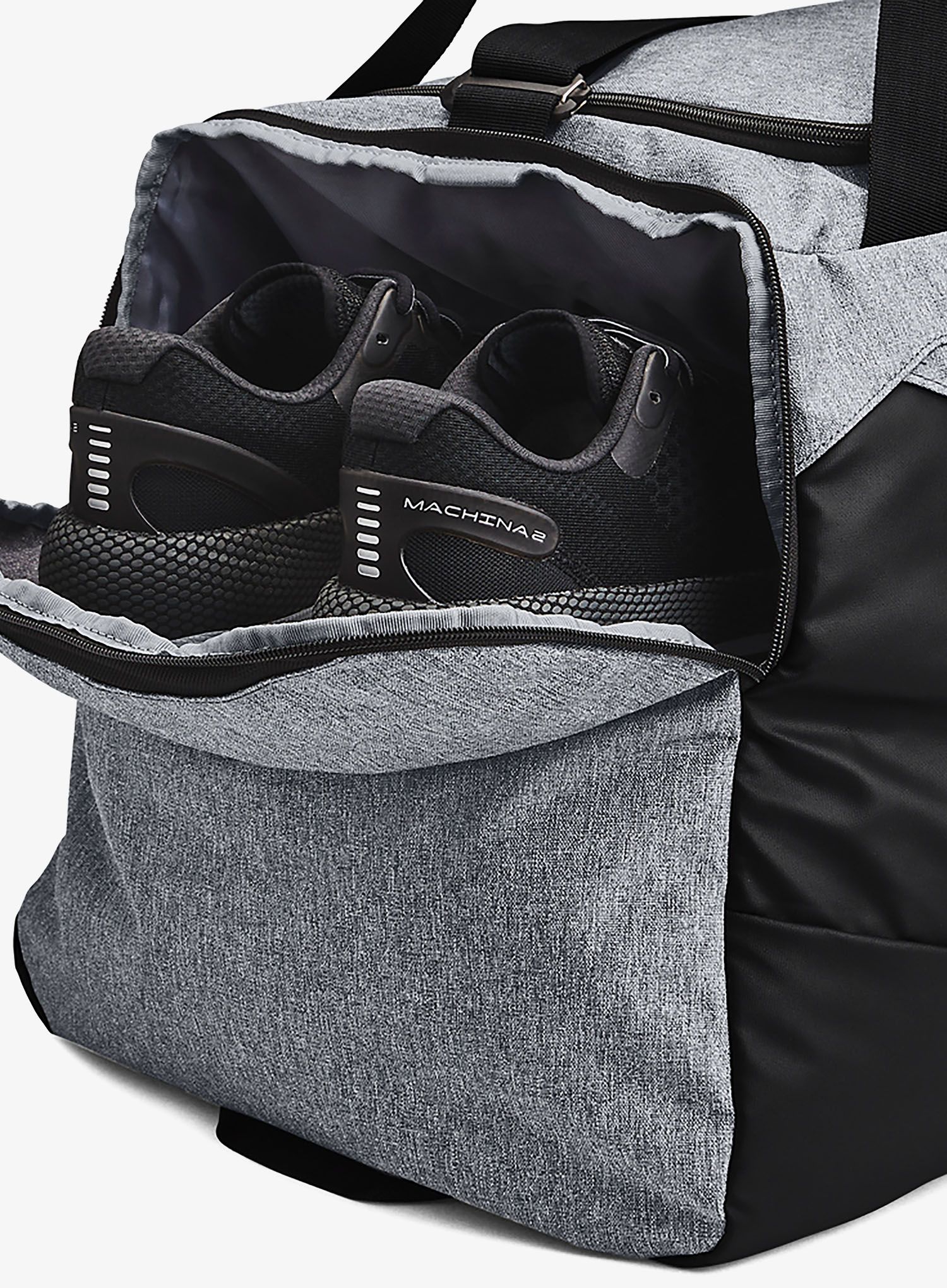Torba Under Armour UA Undeniable 5.0 Duffle LG - pitch gray medium hthr/black