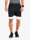 Kratke hlače Under Armour UA Vanish Woven 2in1 Sts - black/white