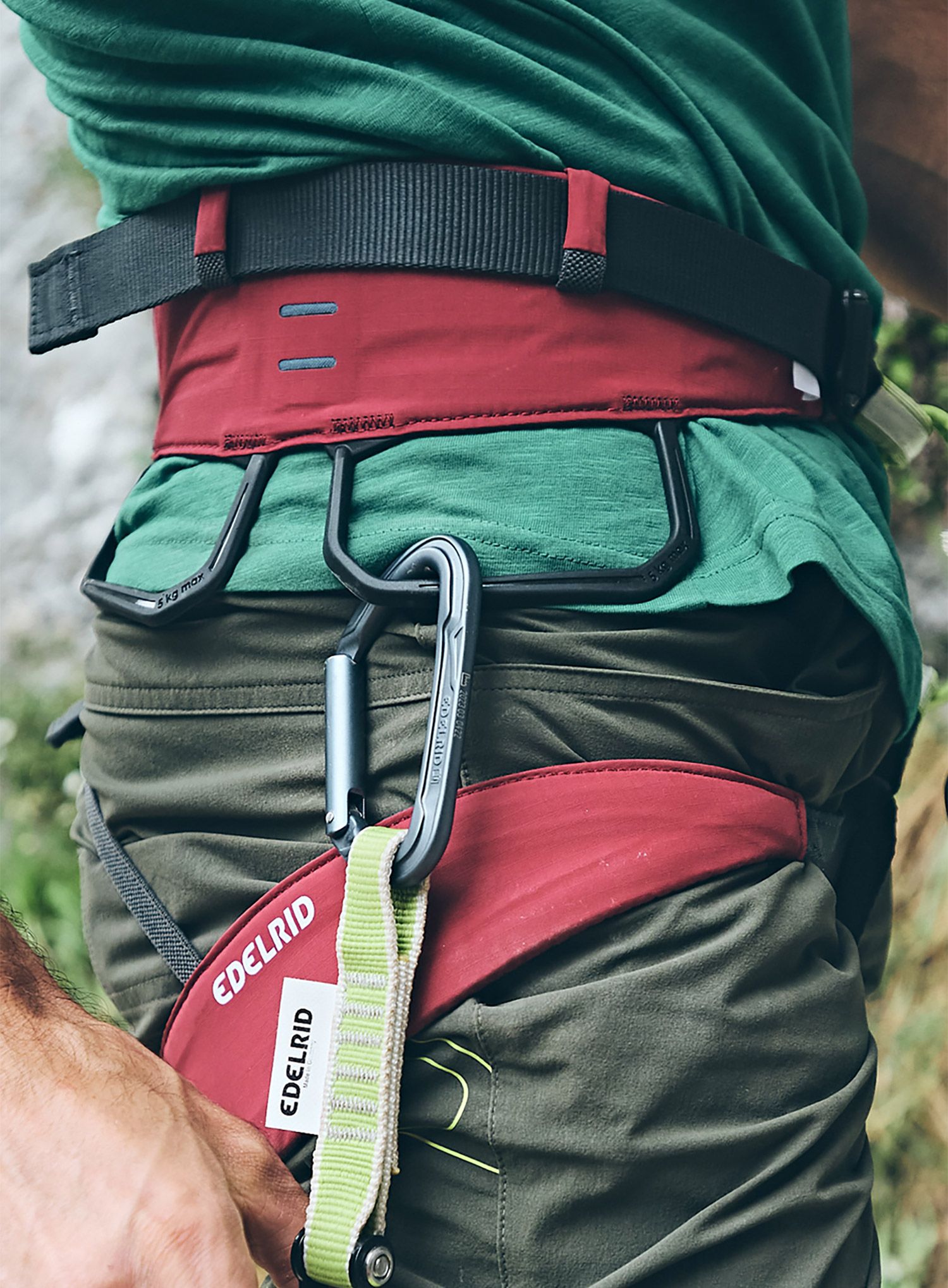 Plezalni pas Edelrid Sirana TC II - beetroot