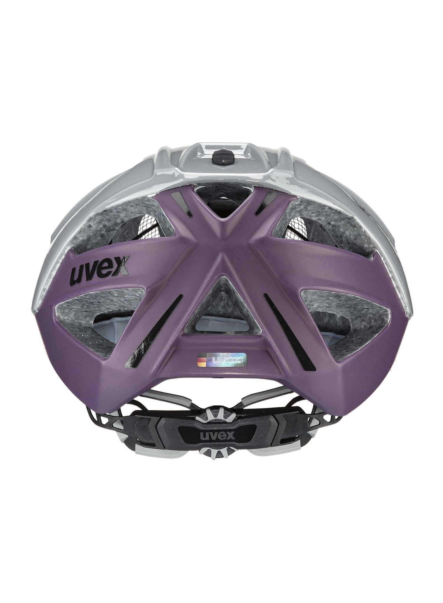 Kolesarska čelada Uvex Gravel X - rhino/plum