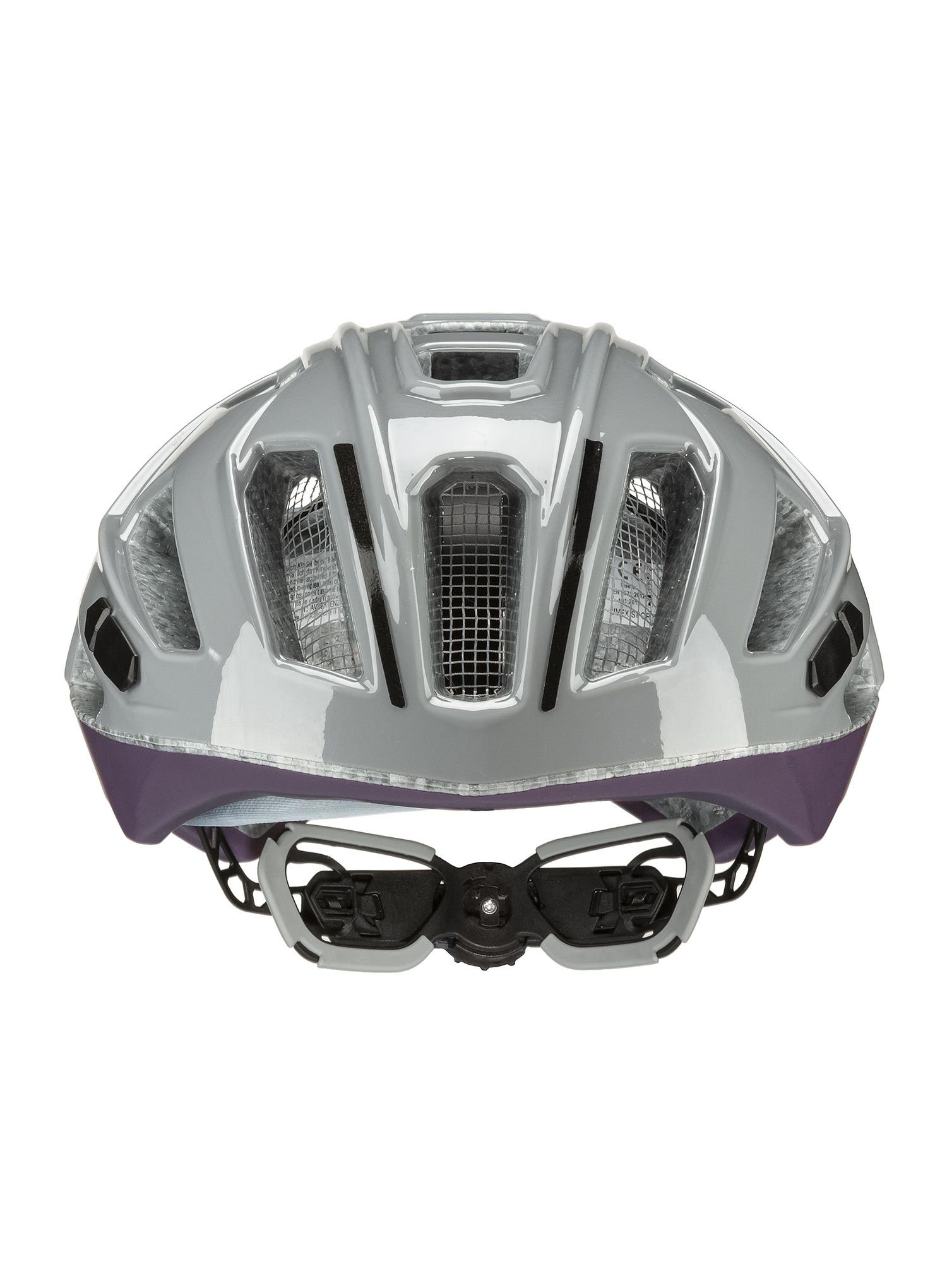 Kolesarska čelada Uvex Gravel X - rhino/plum