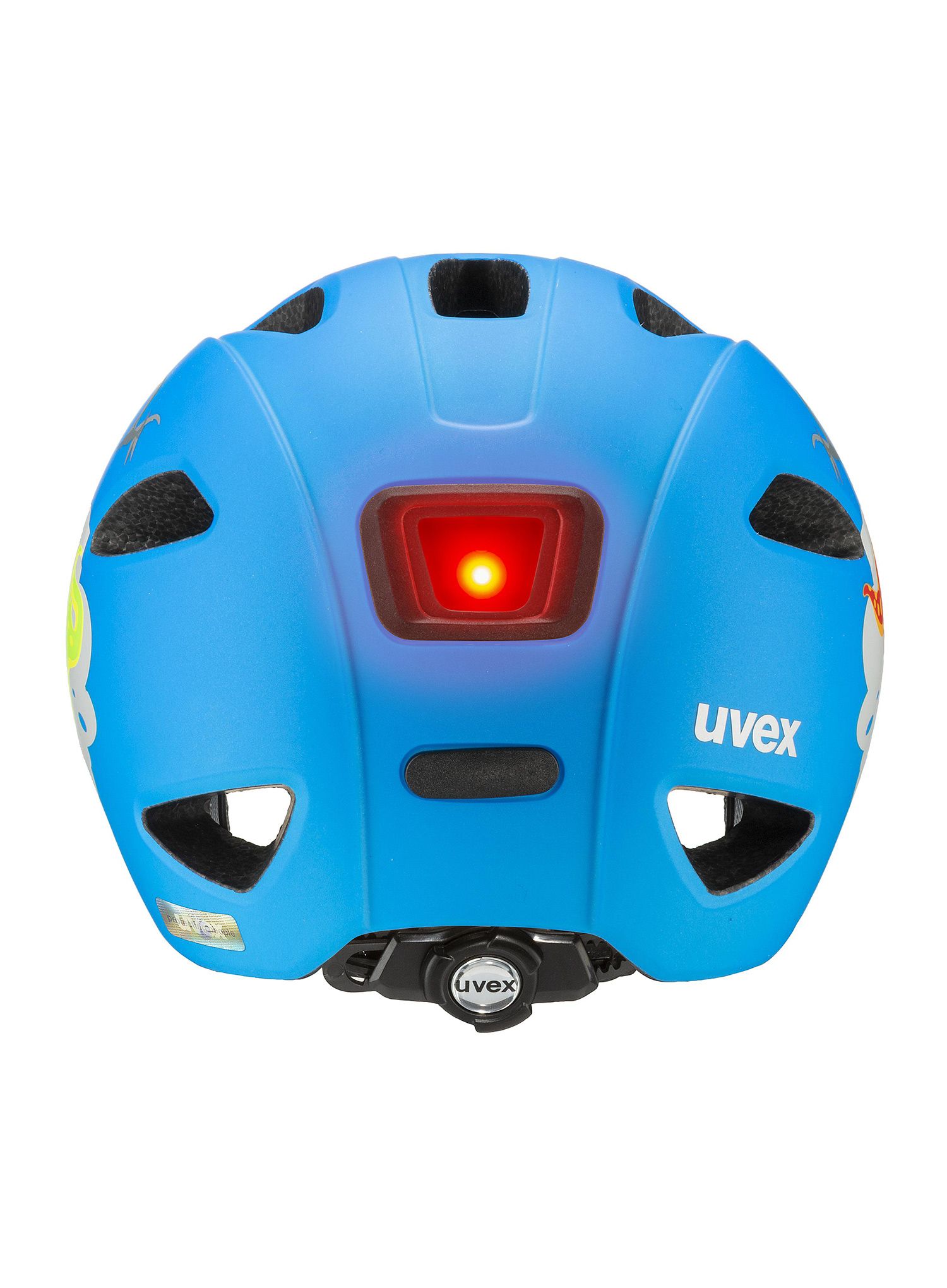 Kolesarska čelada za otroke Uvex Oyo Style - dino blue matt
