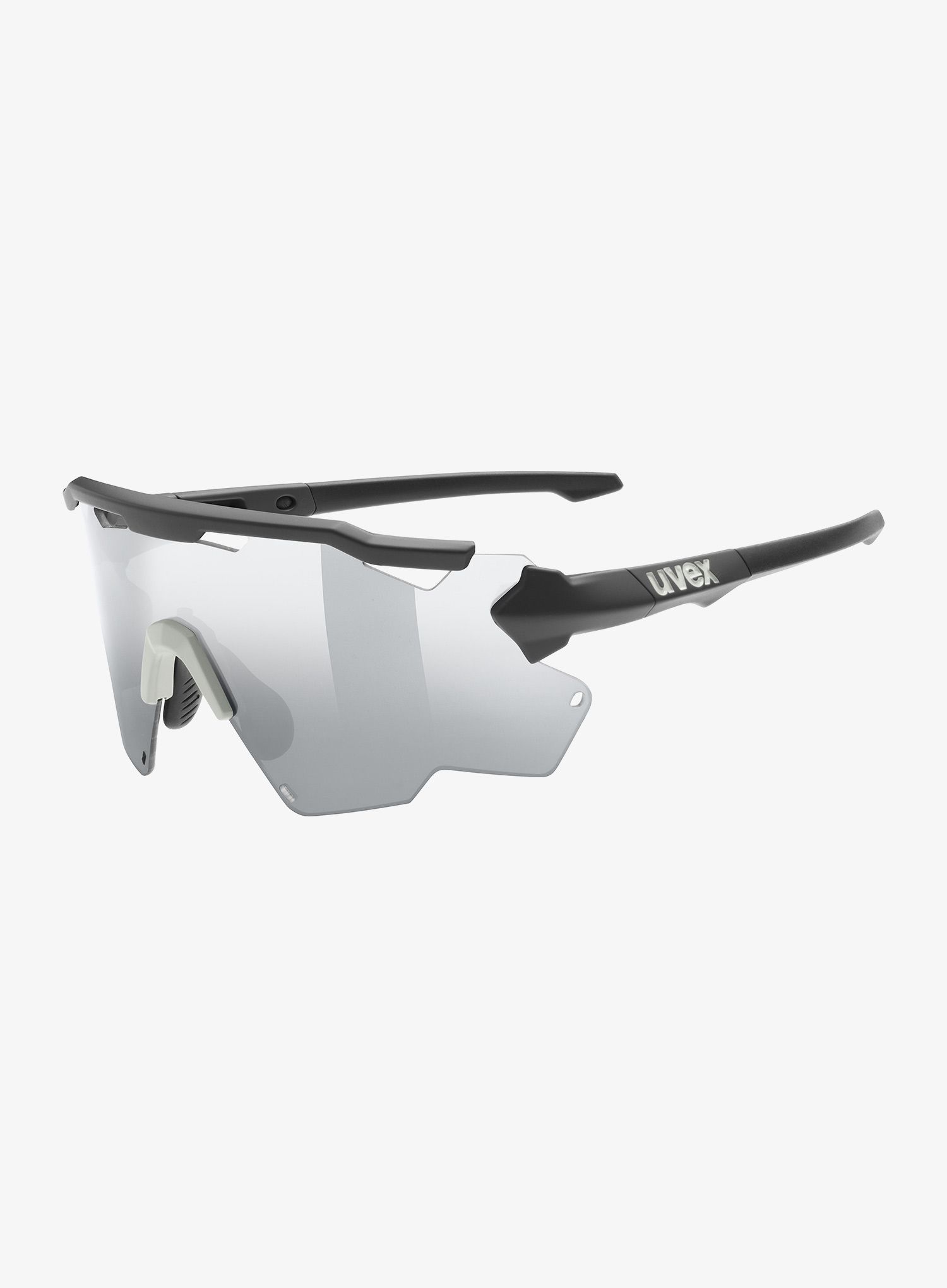 Kolesarska očala Uvex Sportstyle 228 - black sand matt/mirror silver