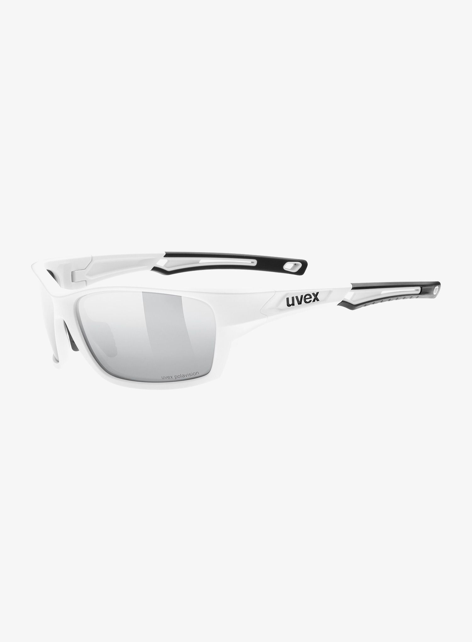 Sončna očala Uvex Sportstyle 232 P - white matt/mirror silver