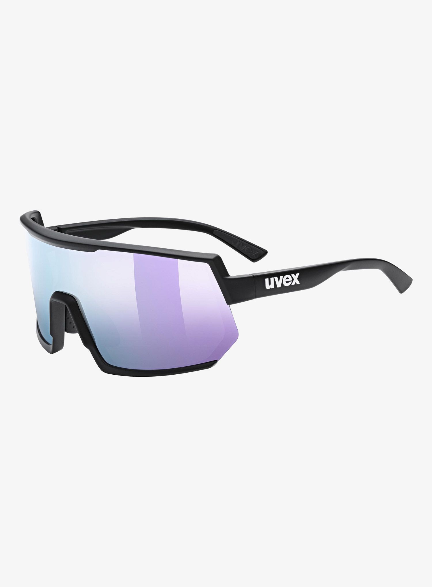 Kolesarska očala Uvex Sportstyle 235 - black matt/mir.lavender