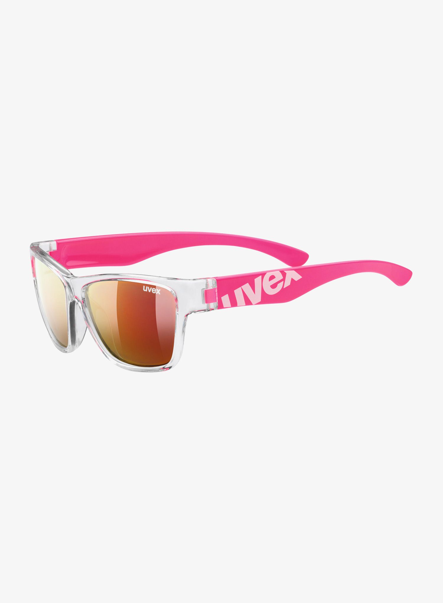 Otroška sončna očala Uvex Sportstyle 508 - clear pink/mirror red