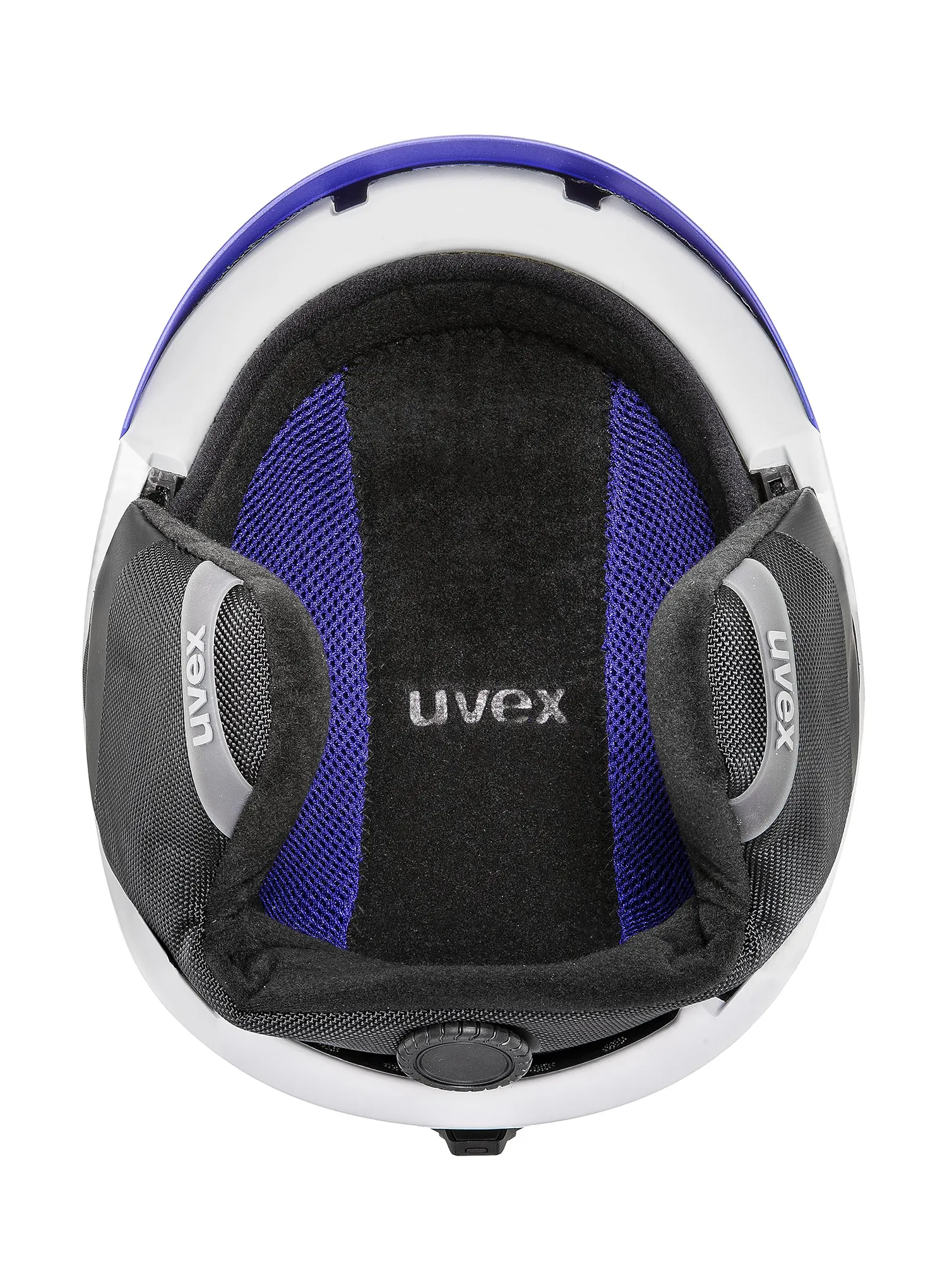 Smučarska čelada Uvex Ultra Mips - purple bash/white matt