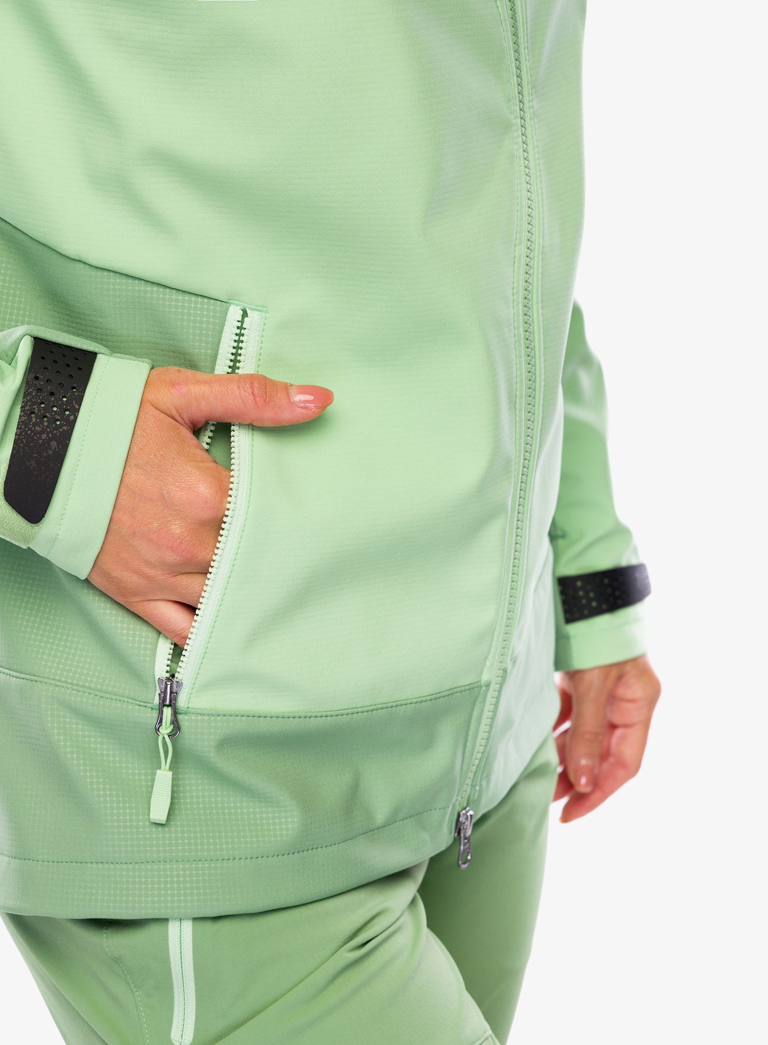 Ženska jakna Vaude All Year Elope Softshell Jacket - aloe vera