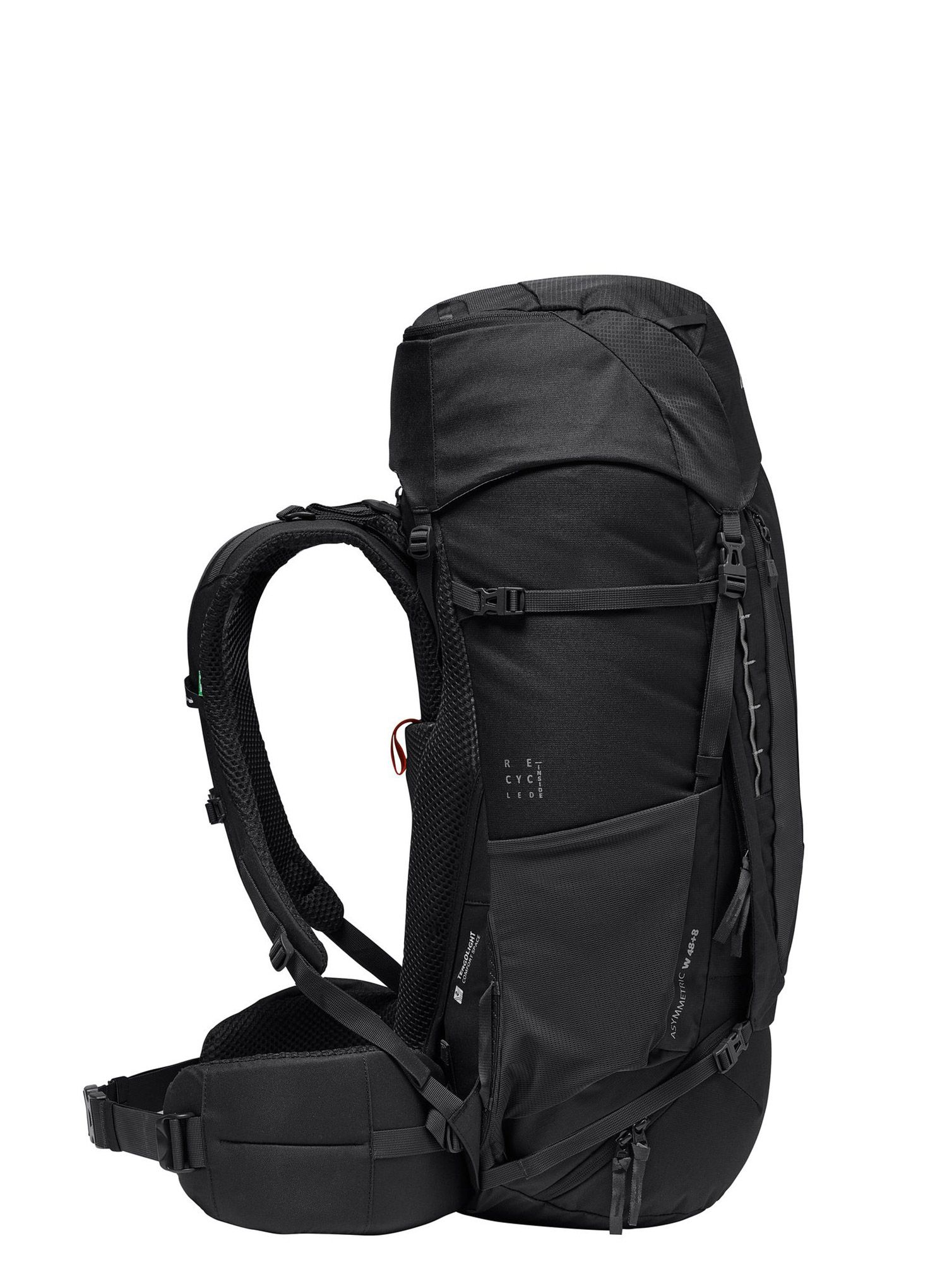 Gorski nahrbtnik Vaude Asymmetric 52+8 - black