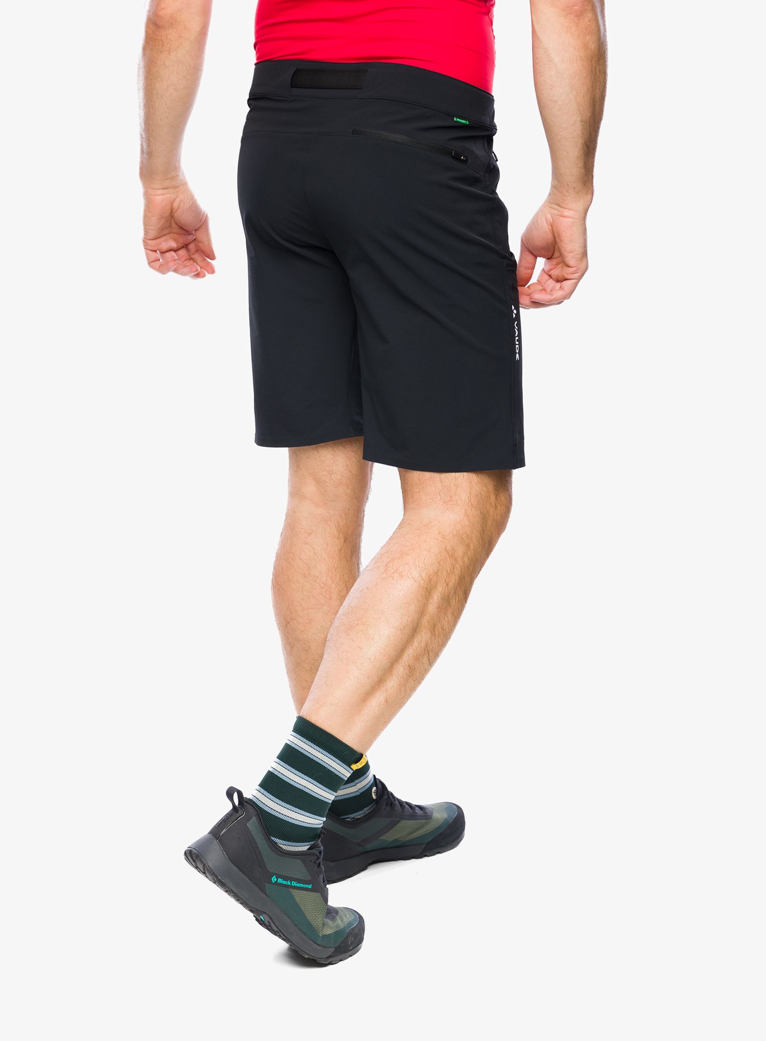 Pohodniške kratke hlače Vaude Badile Shorts - black uni
