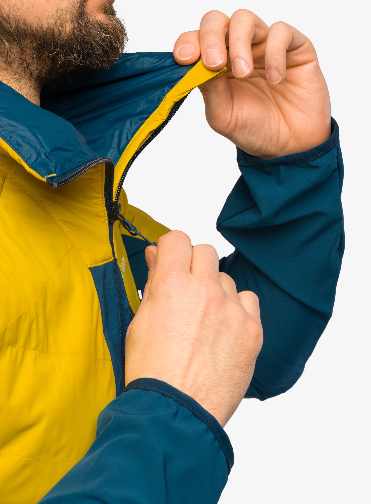 Hibridna jakna Vaude Brenva Jacket - baltic sea