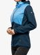 Ženska hibridna jakna Vaude Brenva Jacket - blue jay