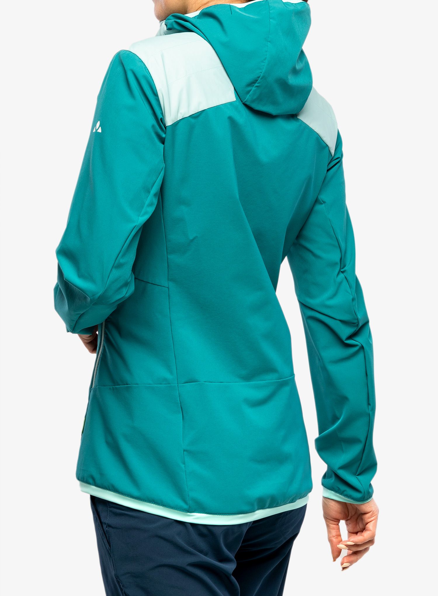 Ženska hibridna jakna Vaude Brenva Jacket - glacier