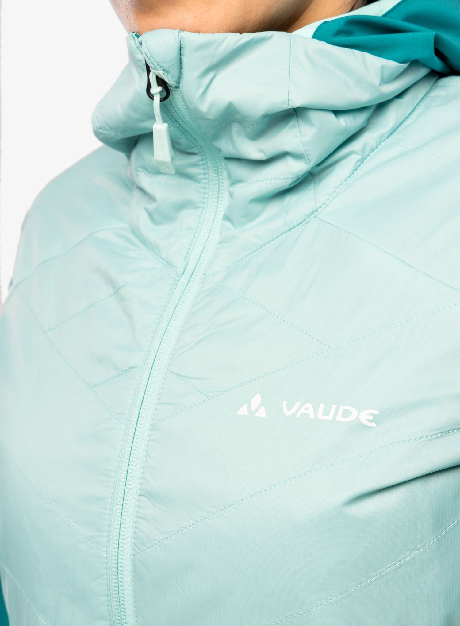 Ženska hibridna jakna Vaude Brenva Jacket - glacier