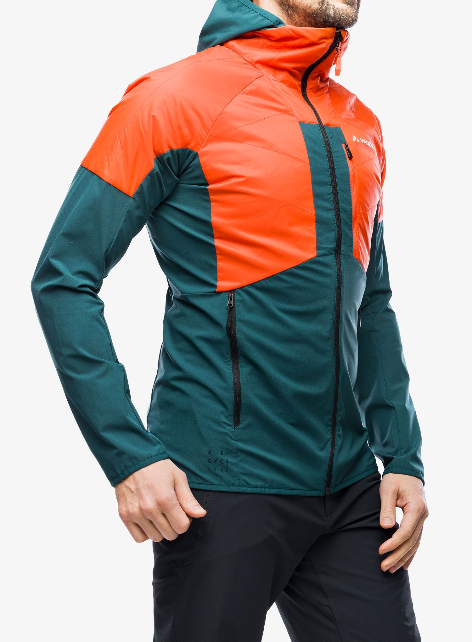 Hibridna jakna Vaude Brenva Jacket - mallard green