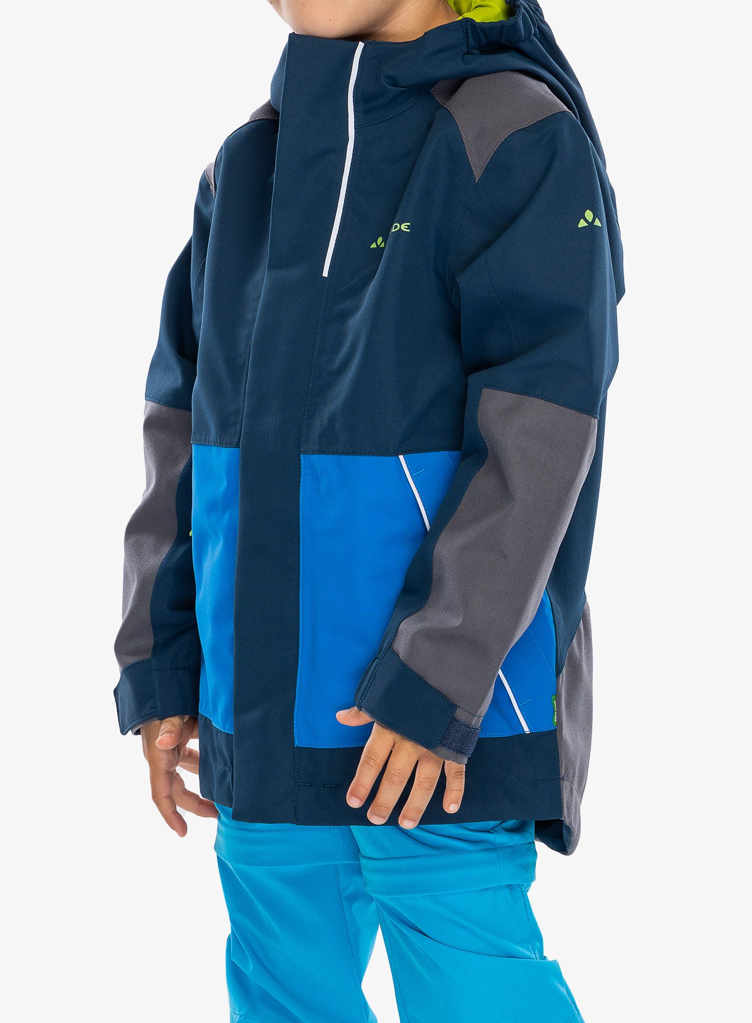 Otroška jakna Vaude Caprea 2L Jacket - dark sea/green