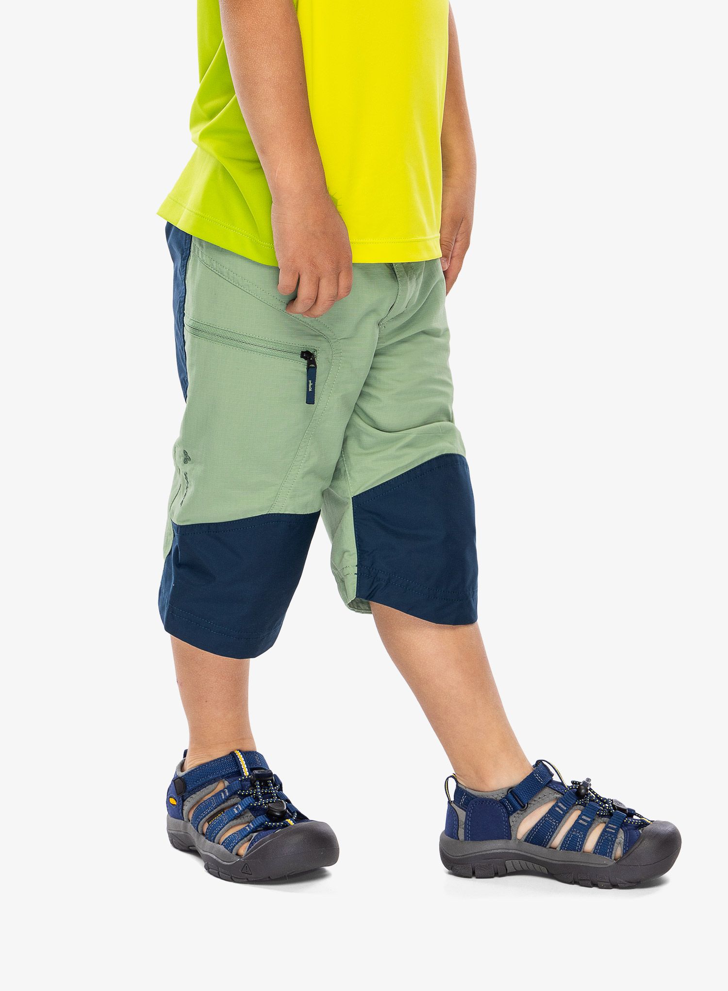 Kratke hlače za otroke Vaude Caprea Antimos Shorts - willow green