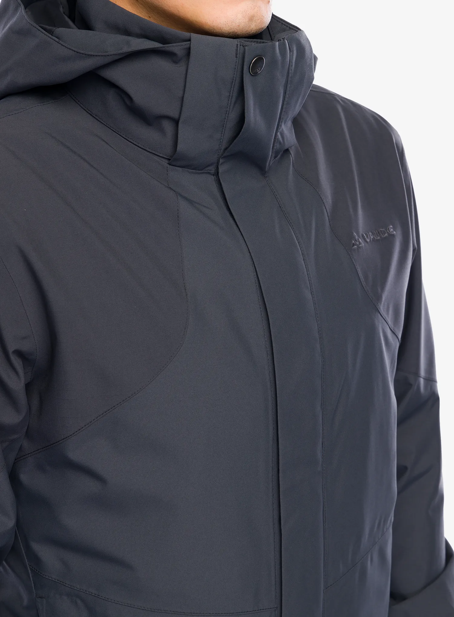 Jakna 3v1 Vaude Caserina 3in1 Jacket II - phantom black