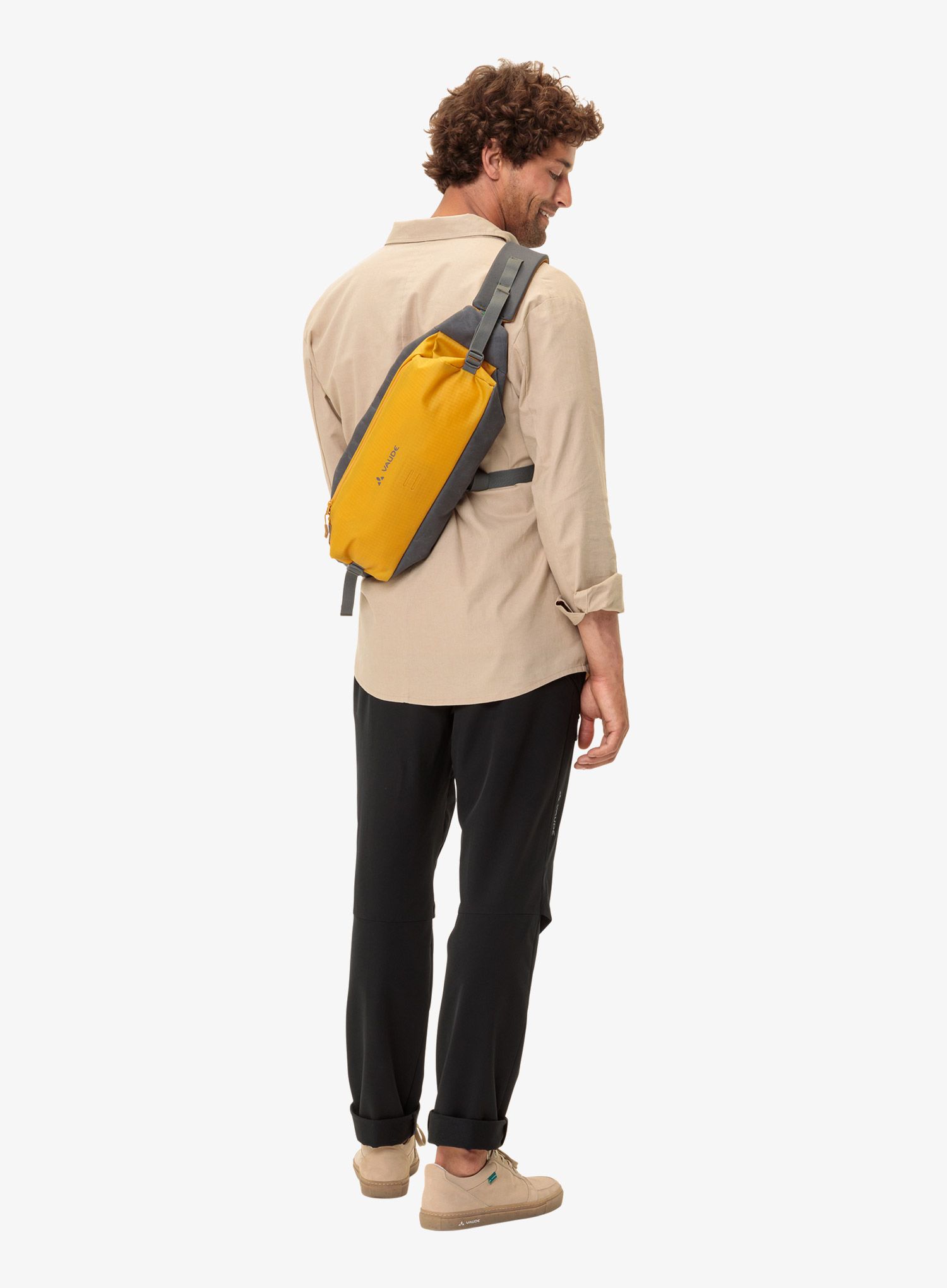 Torbica za okoli pasu Vaude CityCross 6 - burnt yellow