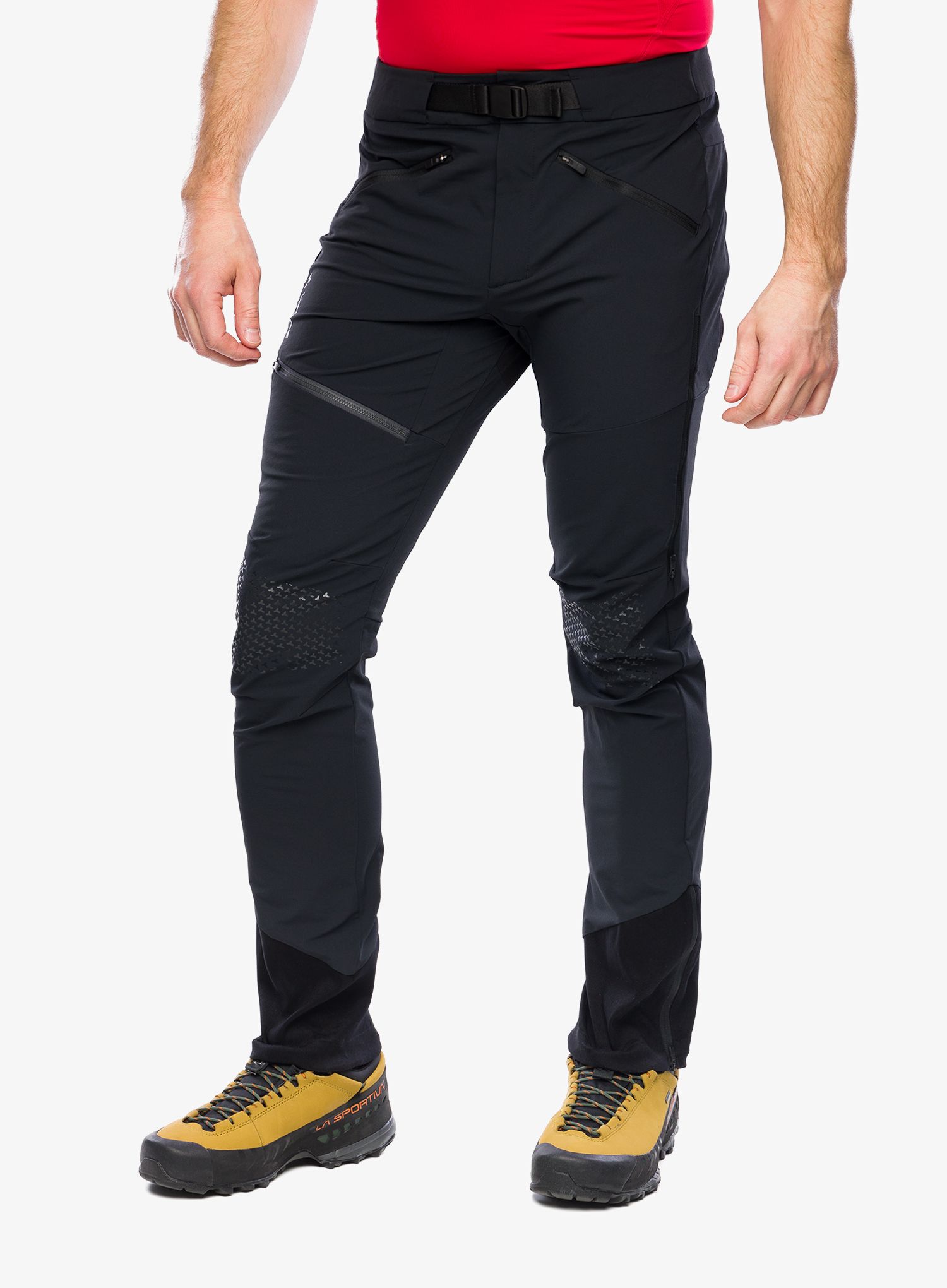 Softshell hlače Vaude Croz Pants II - black