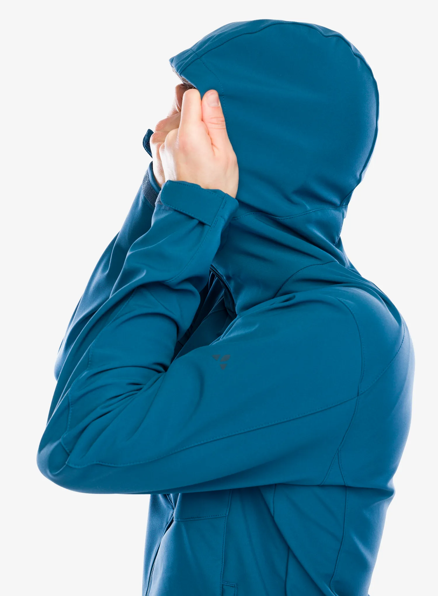 Softshell jakna Vaude Cyclone Hooded Jacket - baltic sea