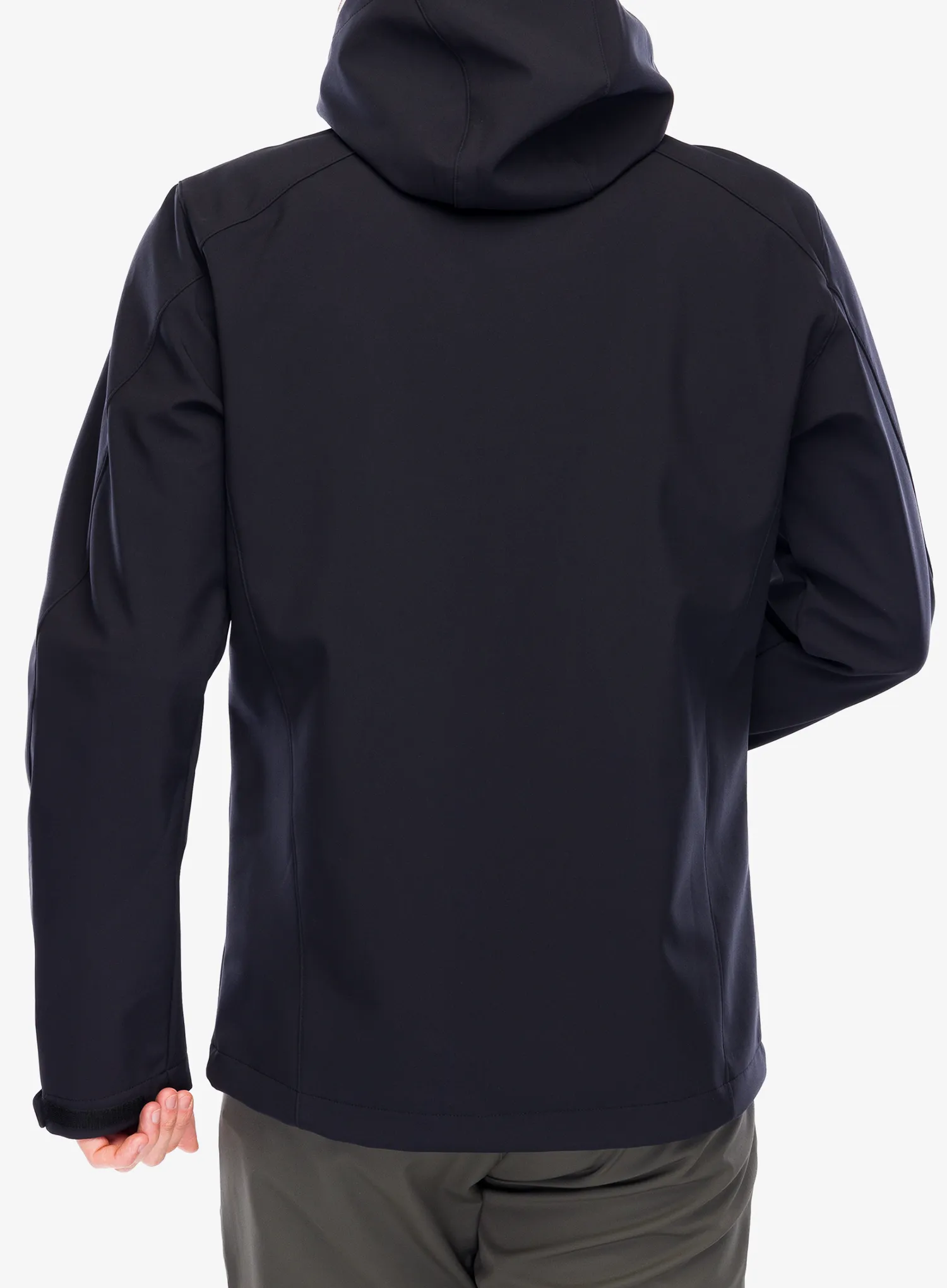 Softshell jakna Vaude Cyclone Hooded Jacket - black