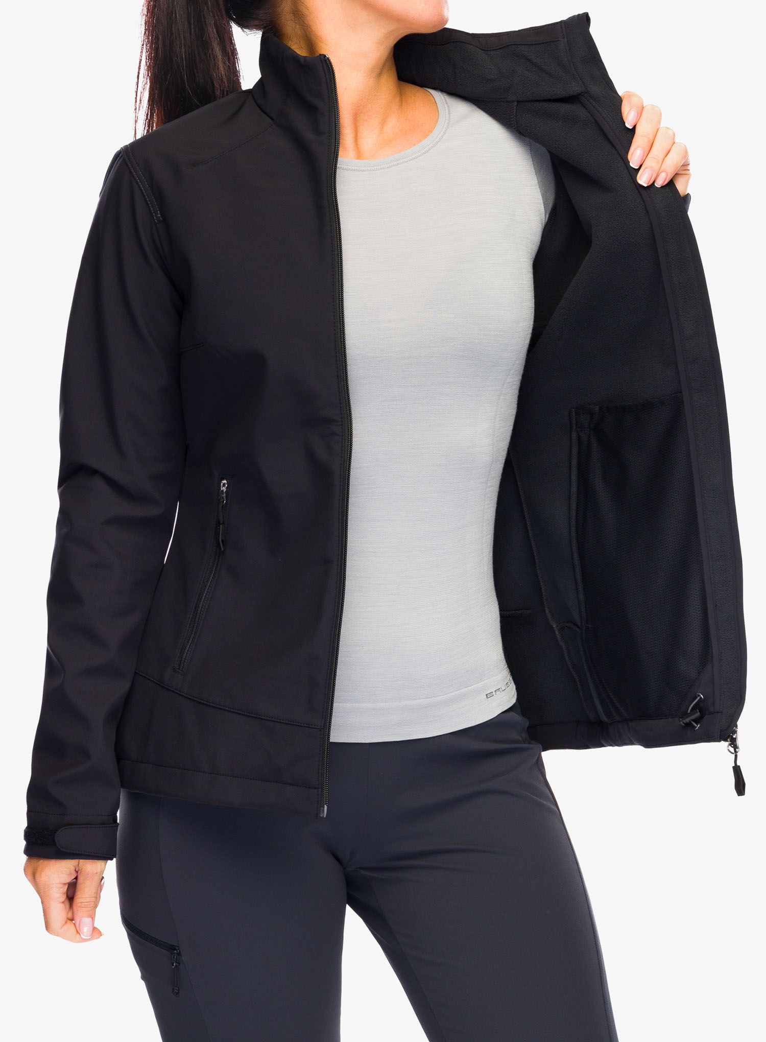Ženski softshell Vaude Cyclone Jacket VI - black