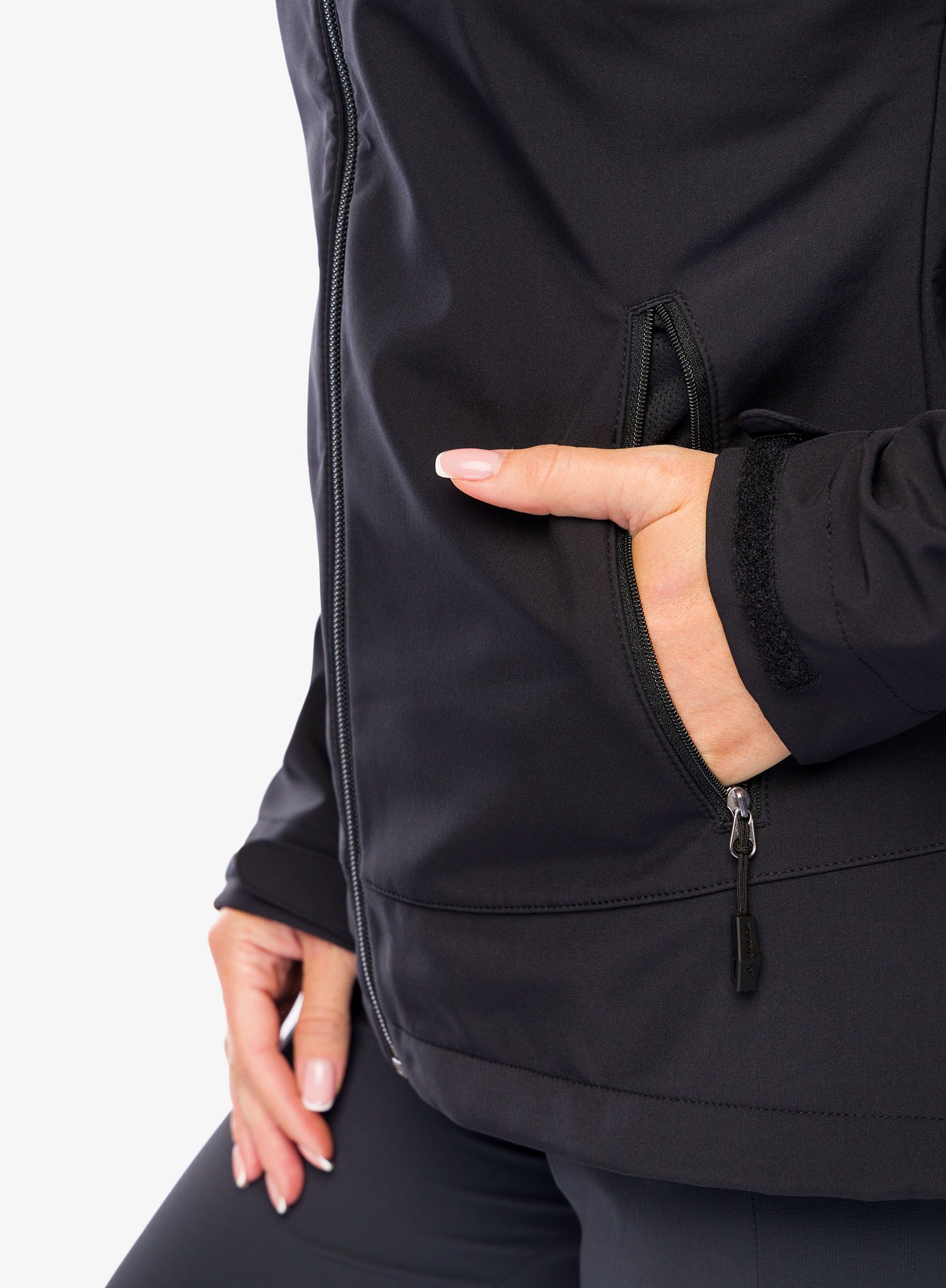 Ženski softshell Vaude Cyclone Jacket VI - black