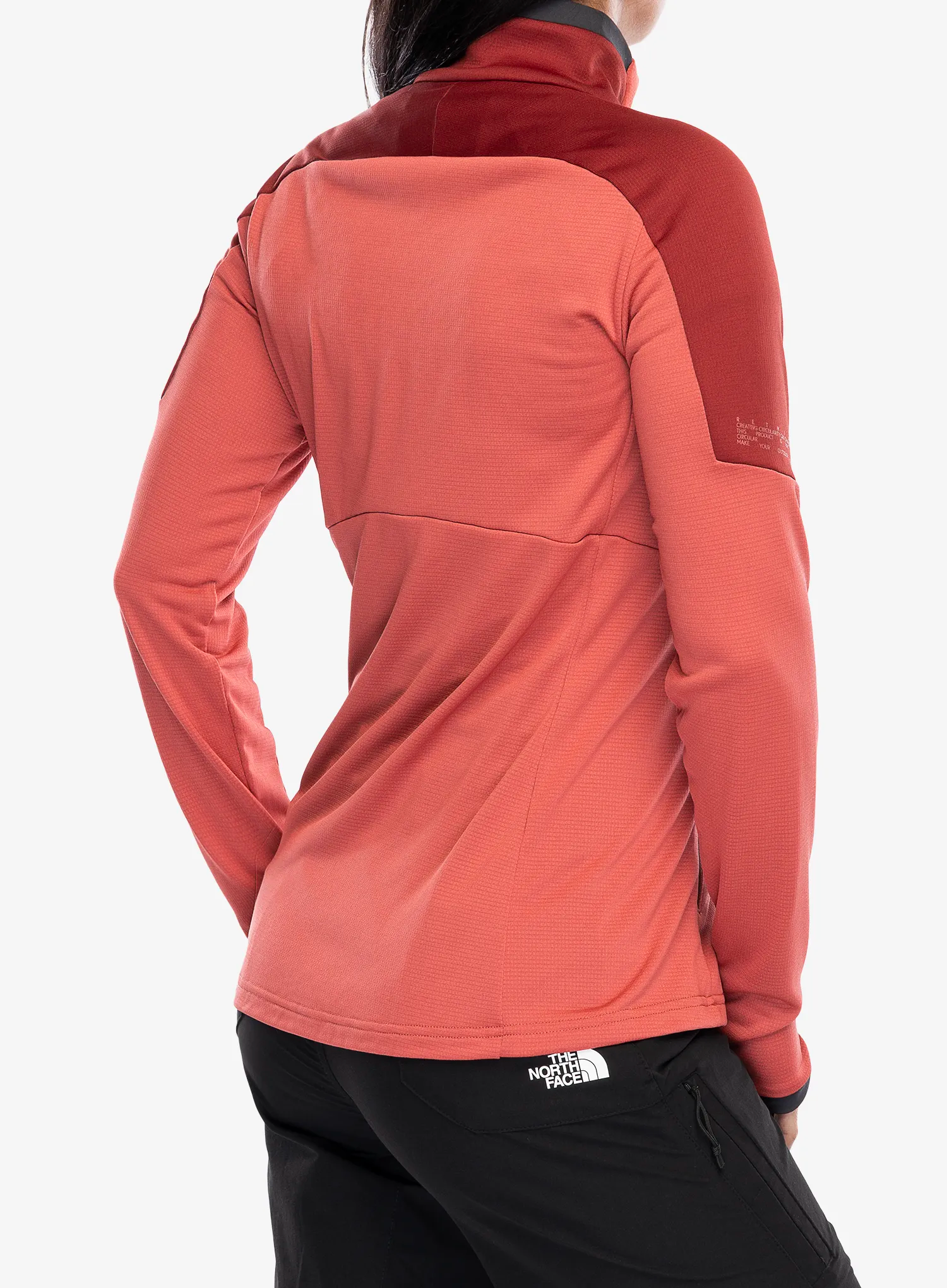 Ženski flis Vaude Elope Fleece Jacket II - brick