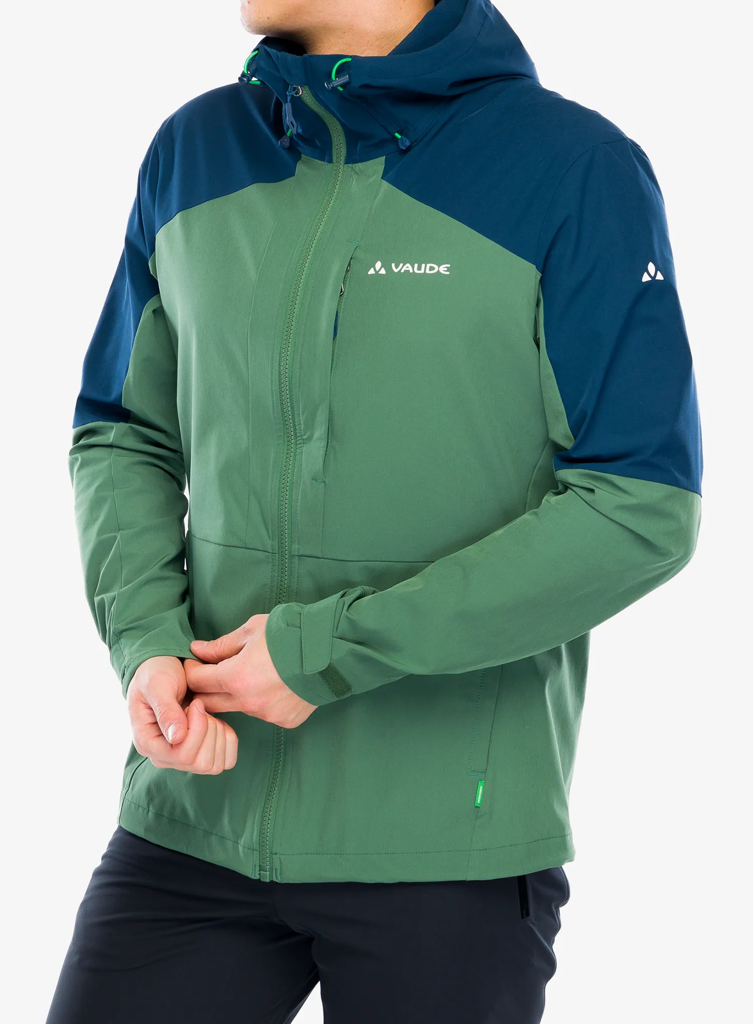 Softshell jakna Vaude Elope Wind Jacket - woodland