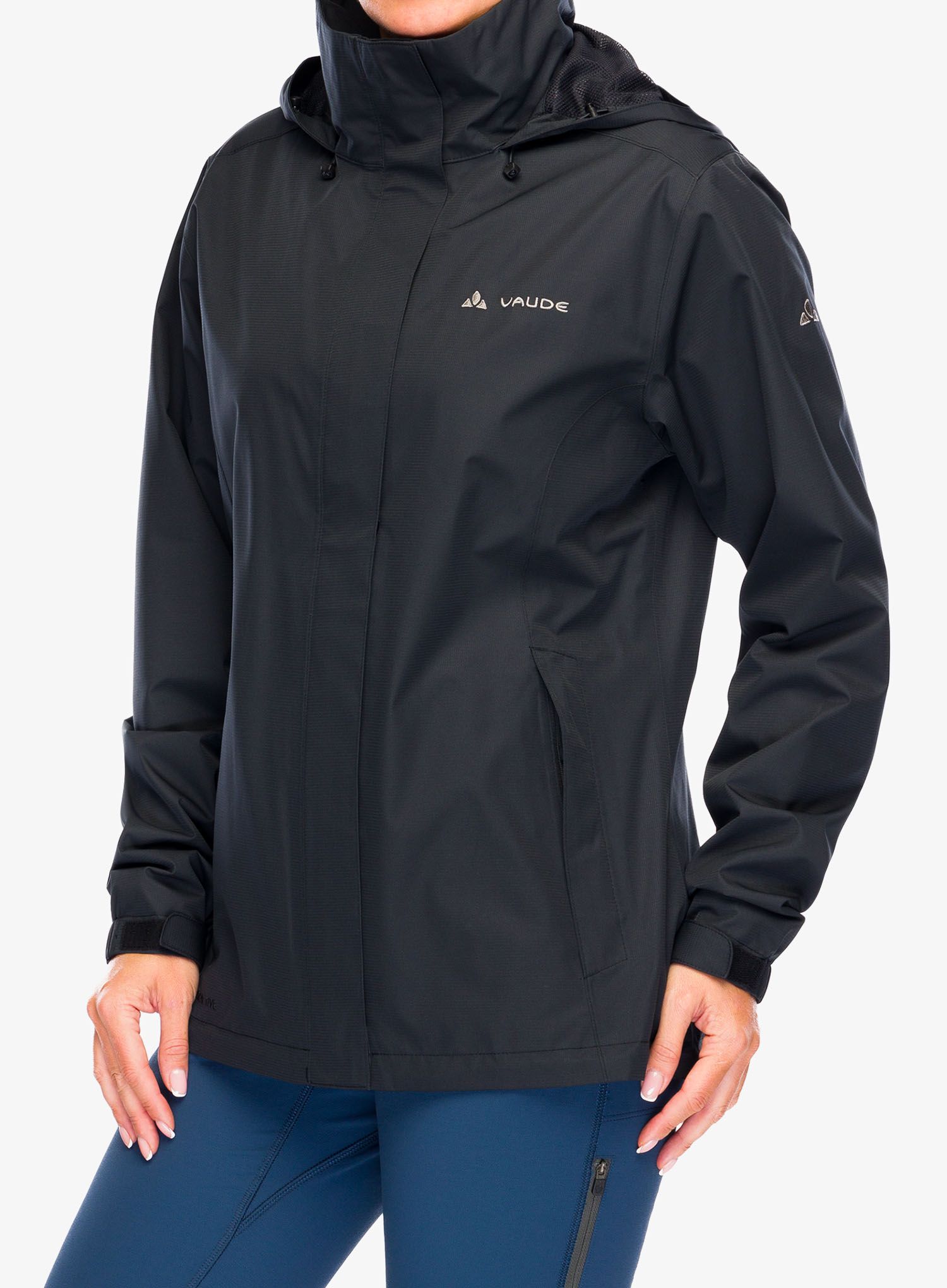 Ženska nepremočljiva jakna Vaude Escape Light Jacket - black