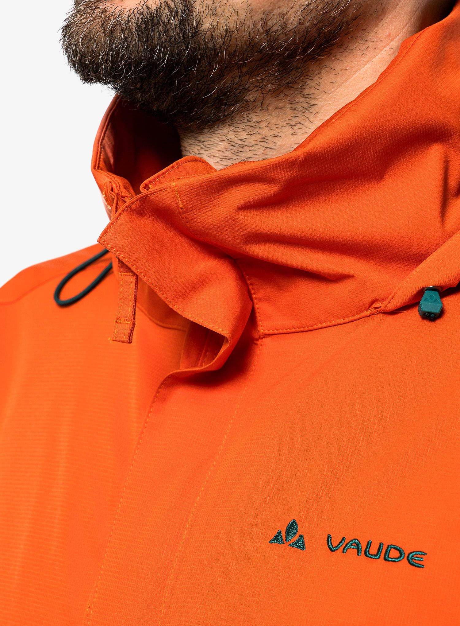 Nepremočljiva jakna Vaude Escape Light Jacket - burnt red